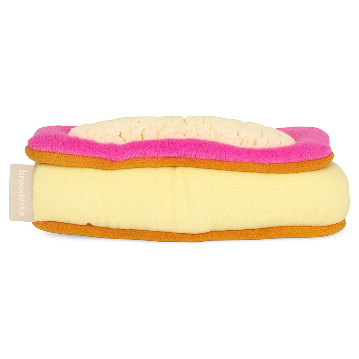 Beeztees Tierkuscheltier Plüsch Hundespielzeug Tompouce rosa