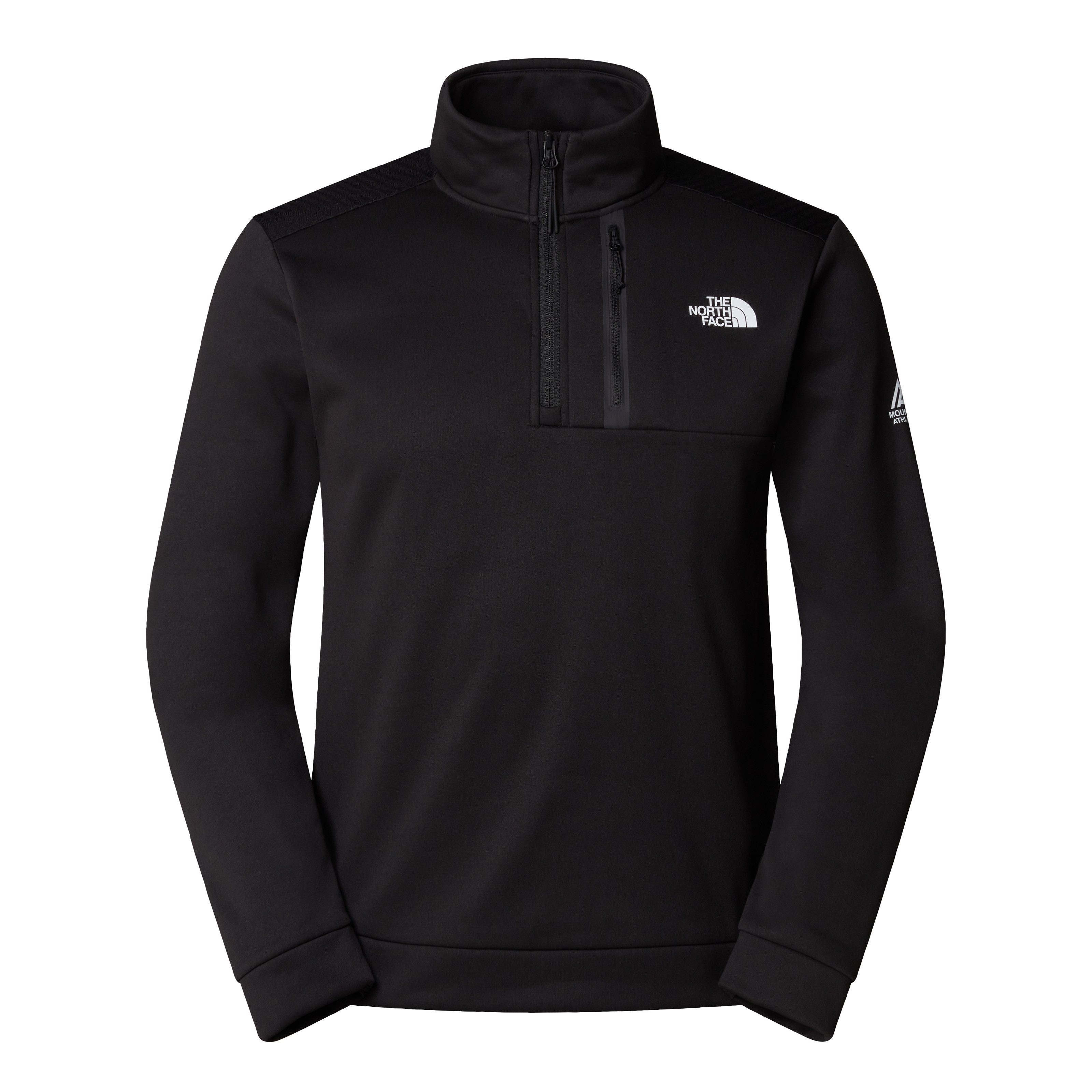 The North Face Sweatshirt Mountain Athletics Fleece mit 1/4-langem RV für Herren (1-tlg) für sportliche Aktivitäten, aus elastischem Material