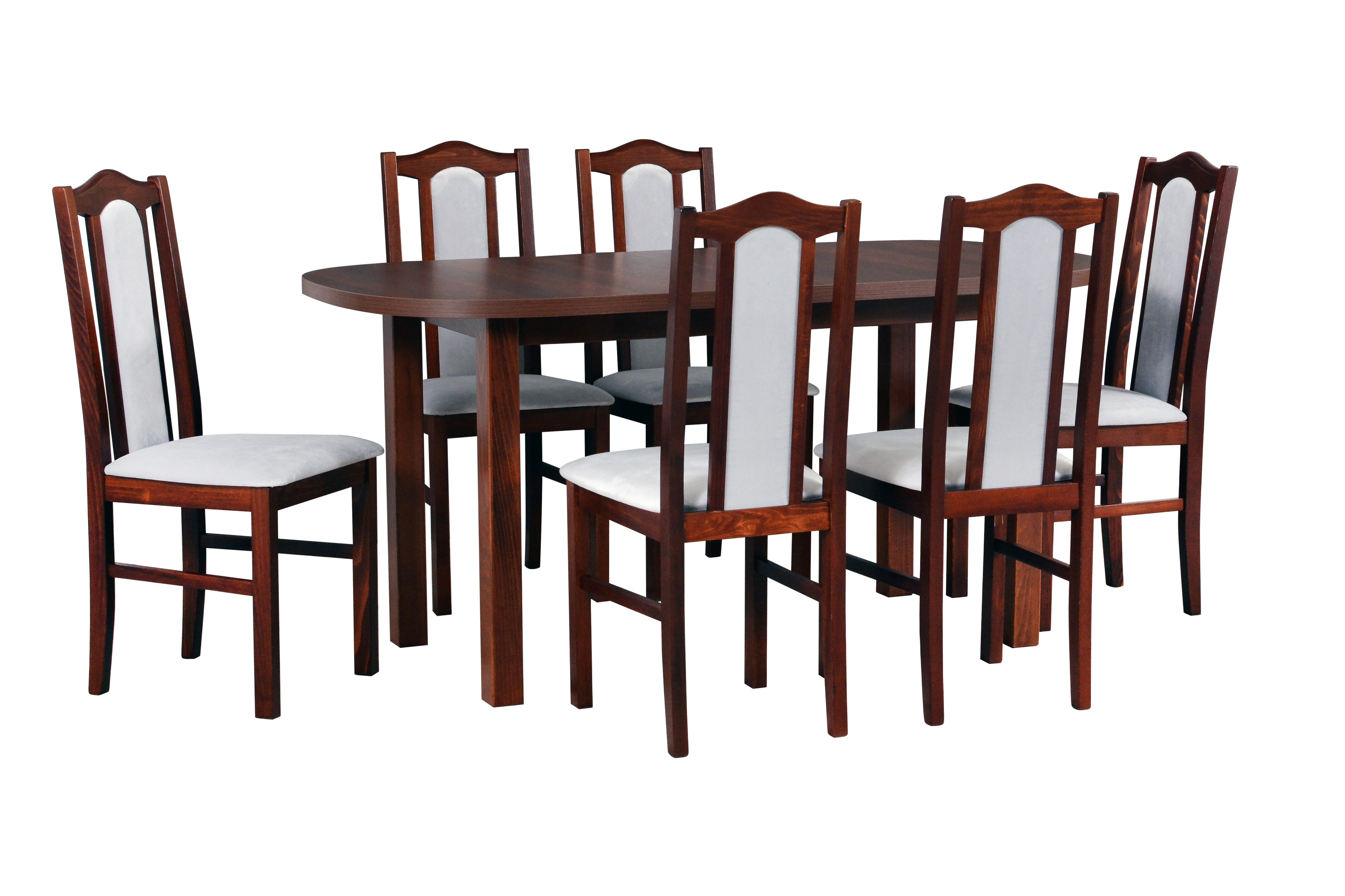 MOEBLO Essgruppe Esszimmergruppe - Beso 2 + Vendo 1, (Esszimmer Küche Tisch Stühle Stilvoll Hochwertig Funktional Elegant Essbereich Massivholz)