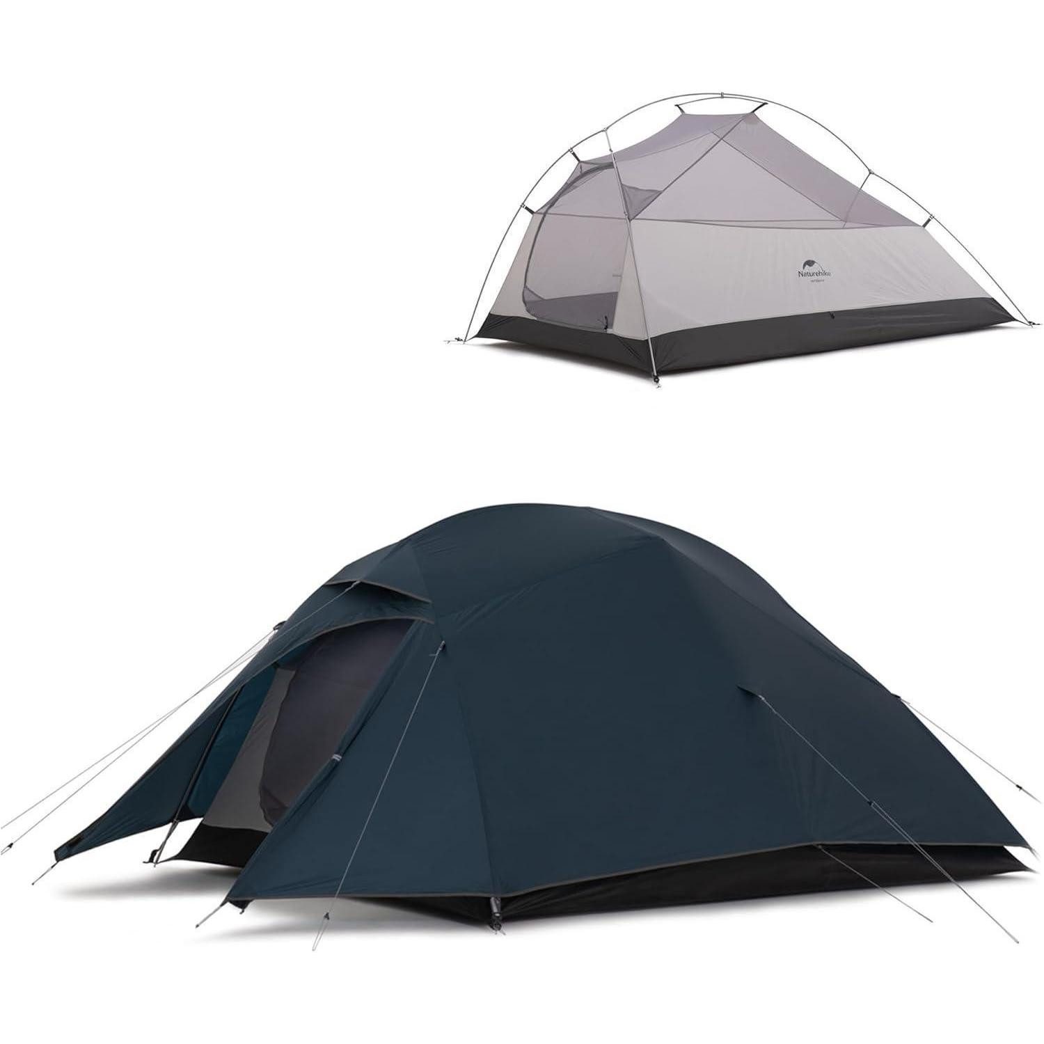 LuxusKollektion Igluzelt Ultraleichtes Zelt für 3 Personen, 3-4 Saison, Camping, Wandern, 20D