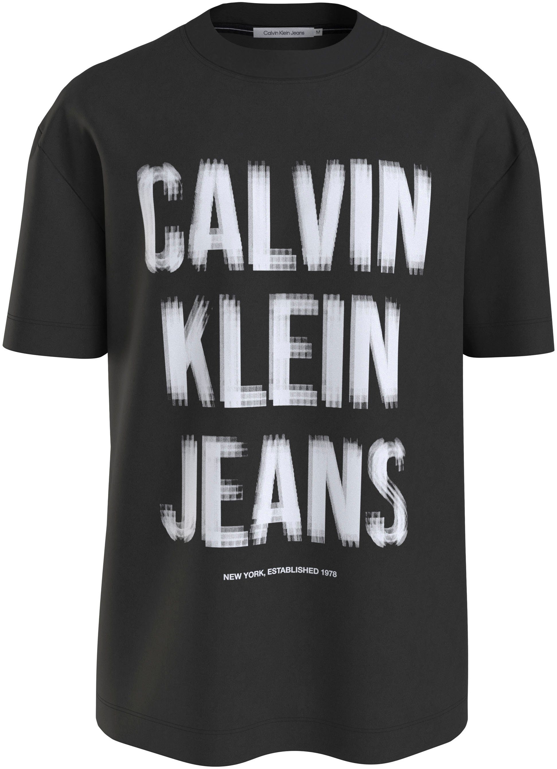 Klein ILLUSION TEE Jeans Calvin T-Shirt LOGO