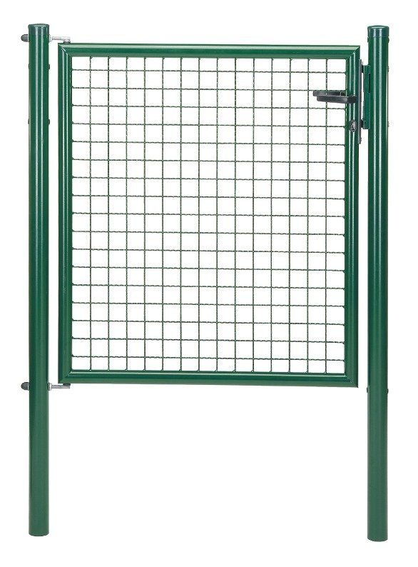 Alberts Zauneinzeltür Wellengitter-Einzeltor mit Zubehör, Höhe: 75 - 200 cm, Breite: 100 bis 131 cm
