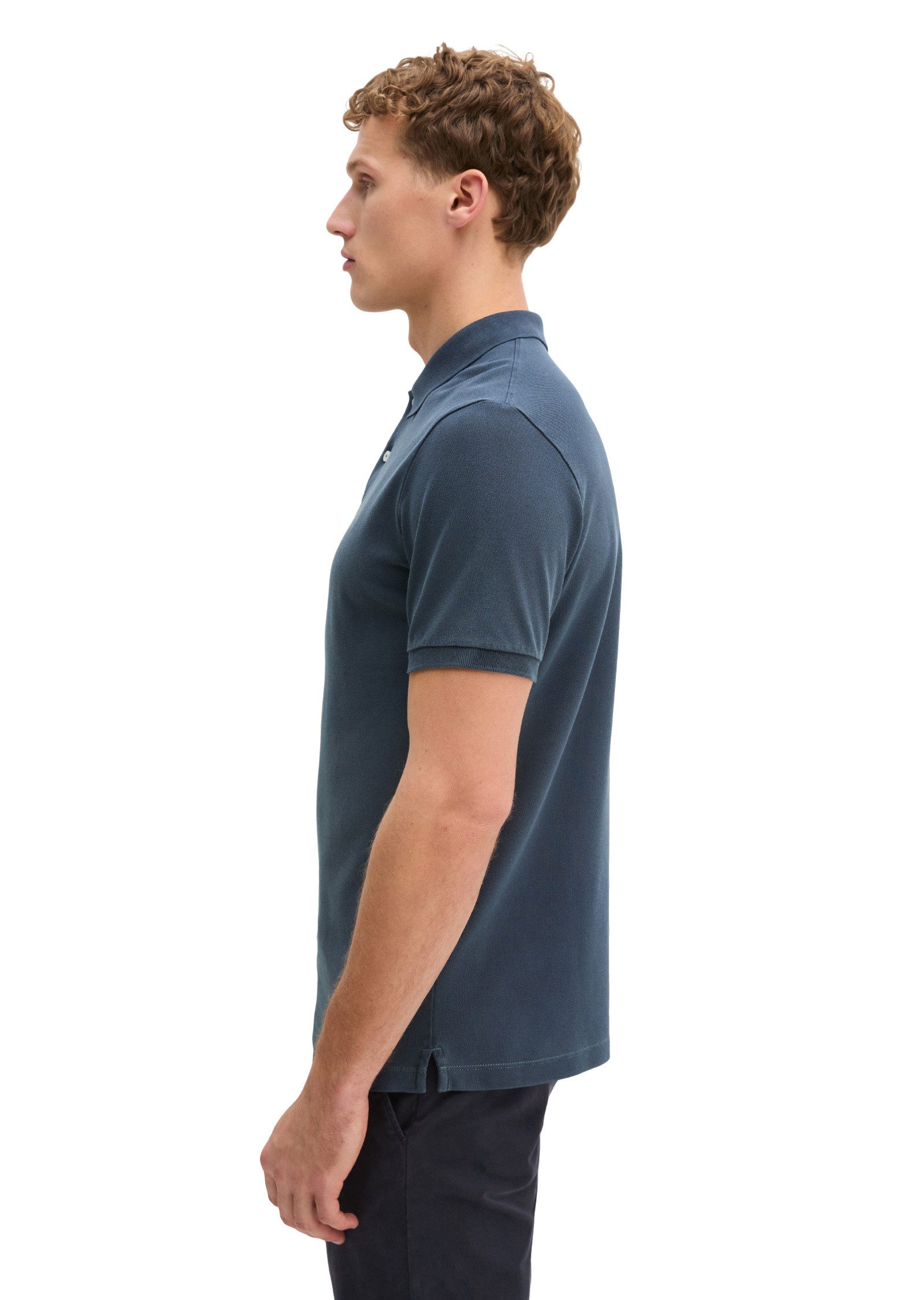 Marc O'Polo Poloshirt aus Organic Cotton-Stretch