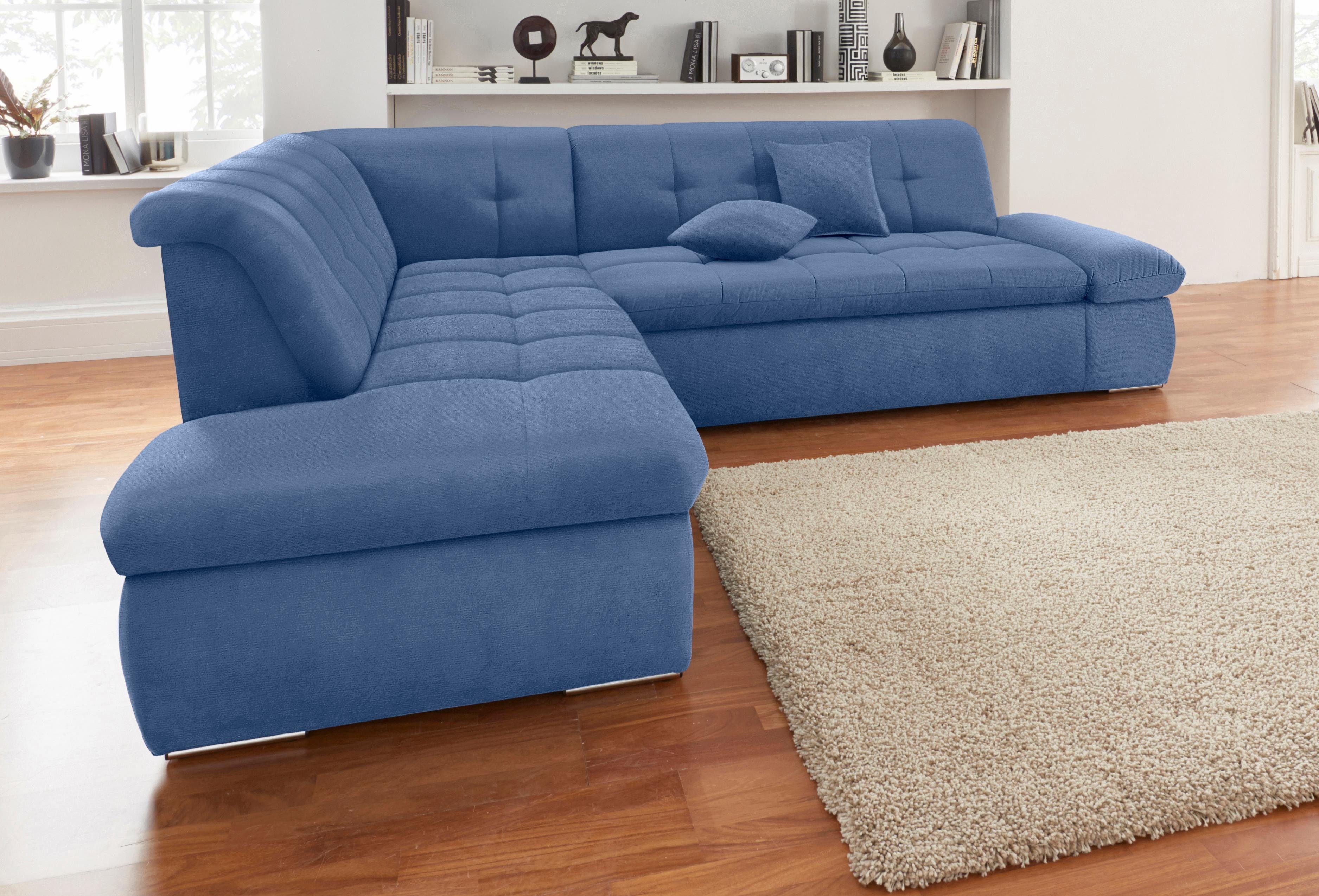 DOMO collection Ecksofa NMoric incl. Zierkissen günstig online kaufen