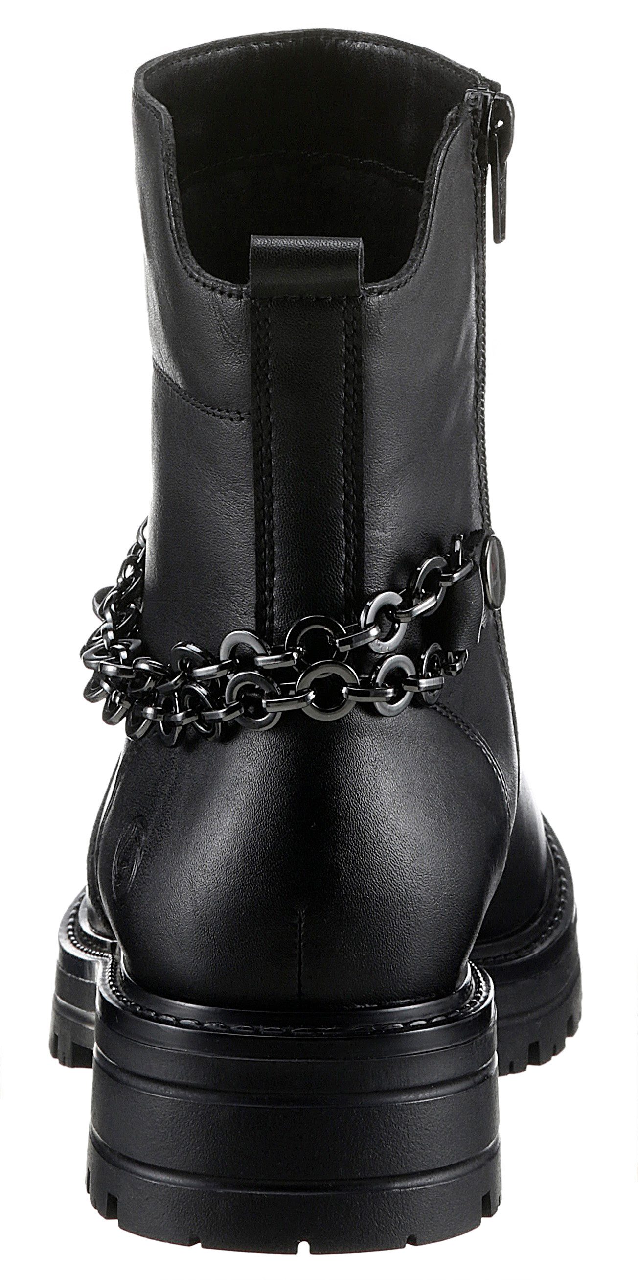 Remonte Elisabeth Hurley-Collection Stiefelette, Blockabsatz, Bikerboots, günstig online kaufen