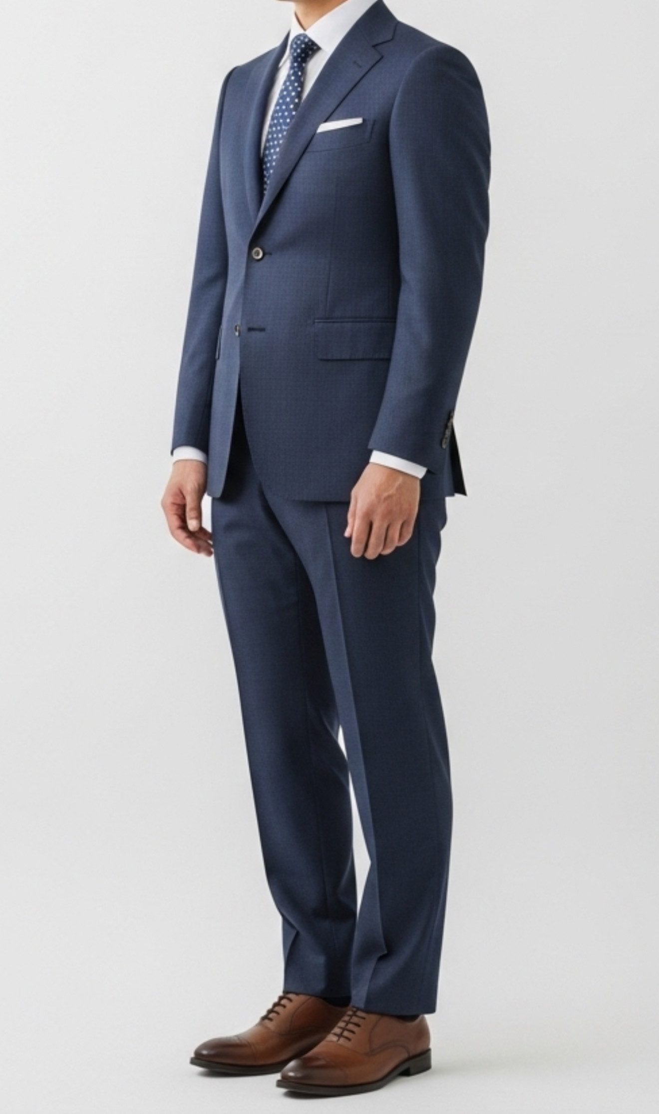 Keskin Collection Anzug Keskin Collection Anzug Schwarz Blau Grau Royalblau günstig online kaufen