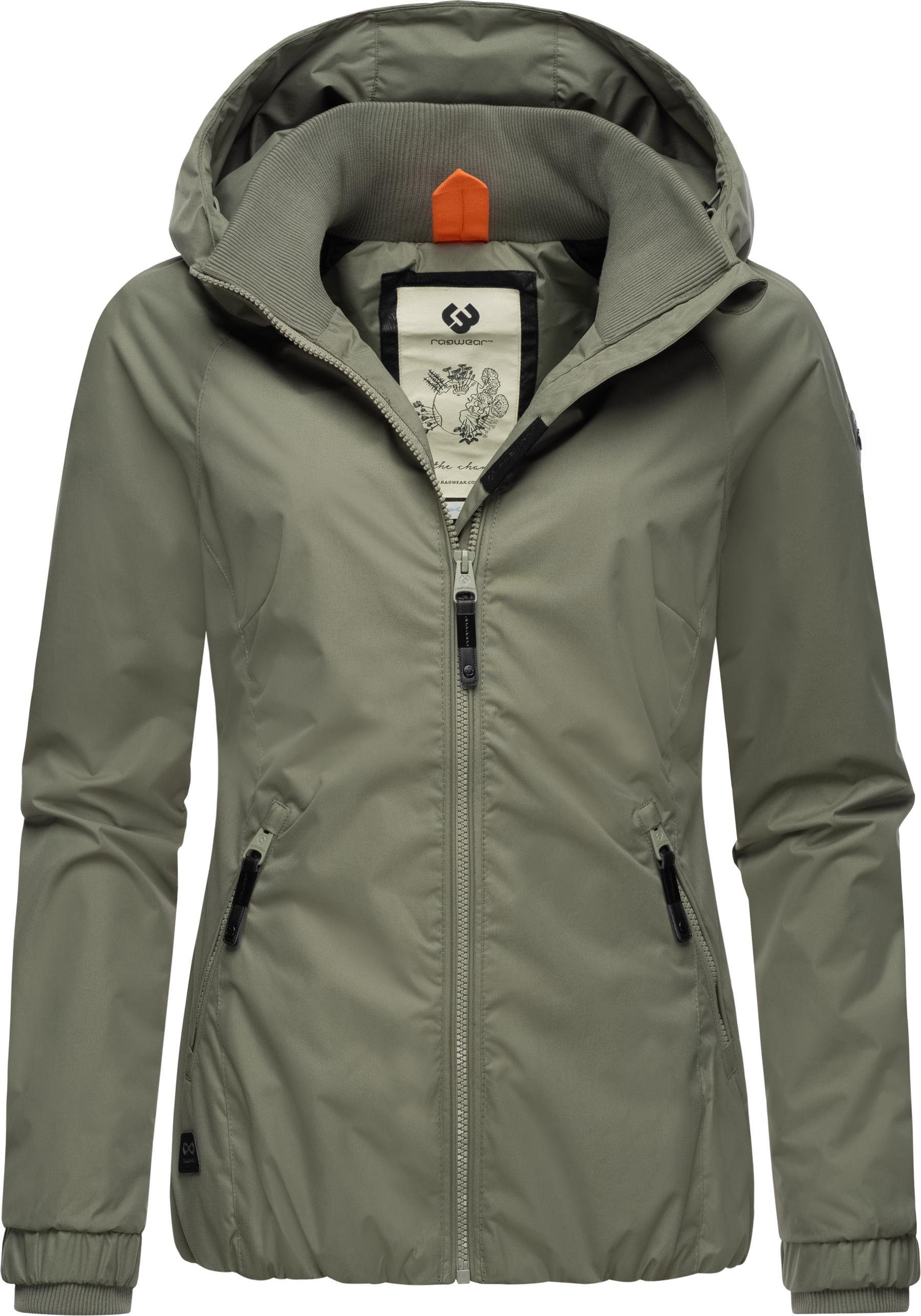 Ragwear Outdoorjacke Dizzie Wasserdichte Übergangsjacke mit großer Kapuze günstig online kaufen