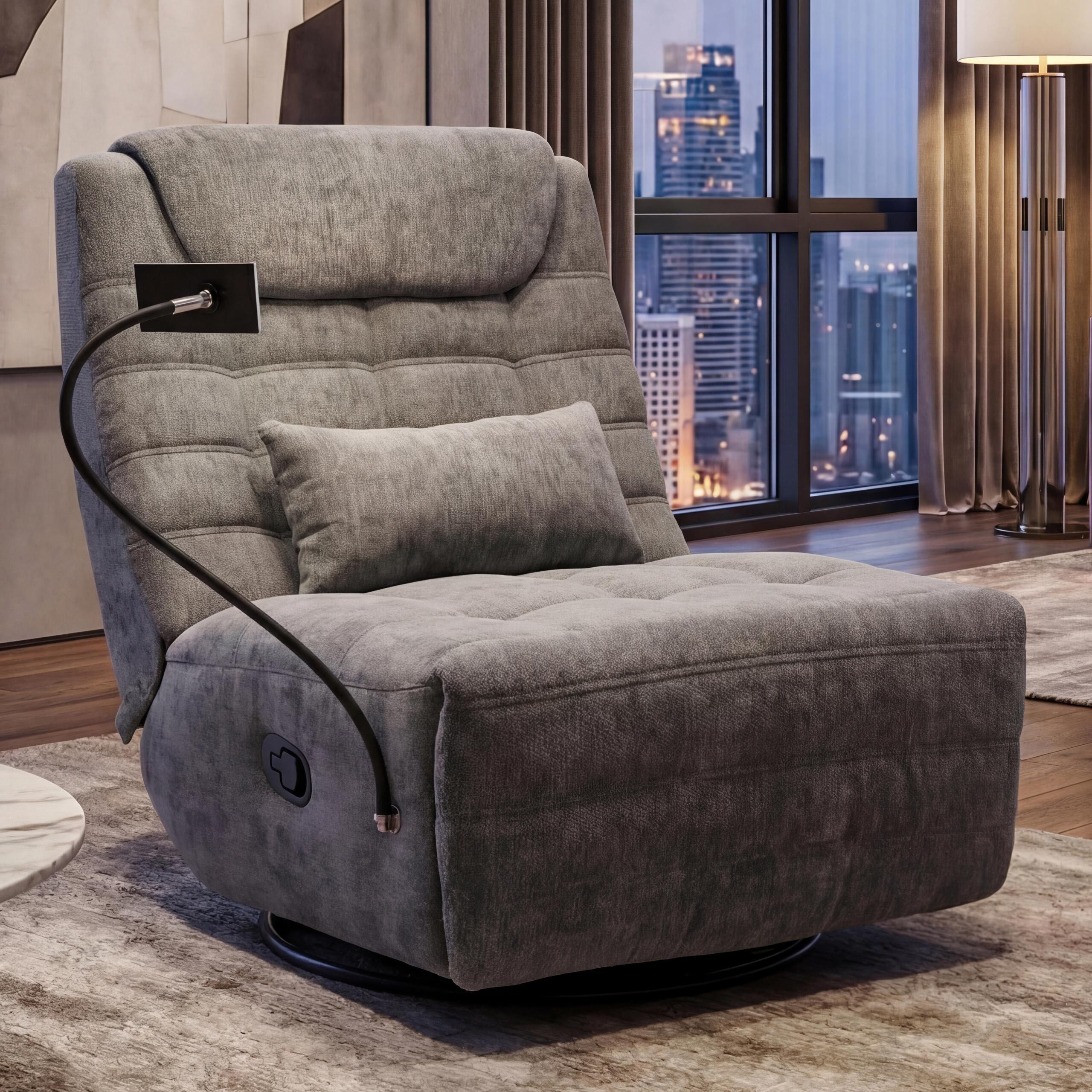 MCW Relaxsessel MCW-P92, Hohe Stoffqualität (260 g/m), Stabile Konstruktion, Breite Sitzfläche