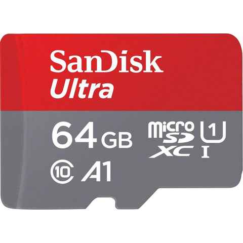 Sandisk Ultra microSDXC Speicherkarte (64 GB, Class 10)
