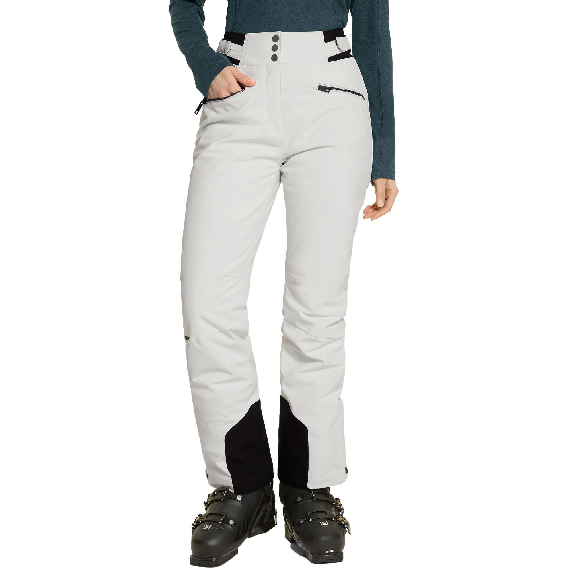 Ziener Skihose Ziener Skiwear Ski Hose TILLA white fog