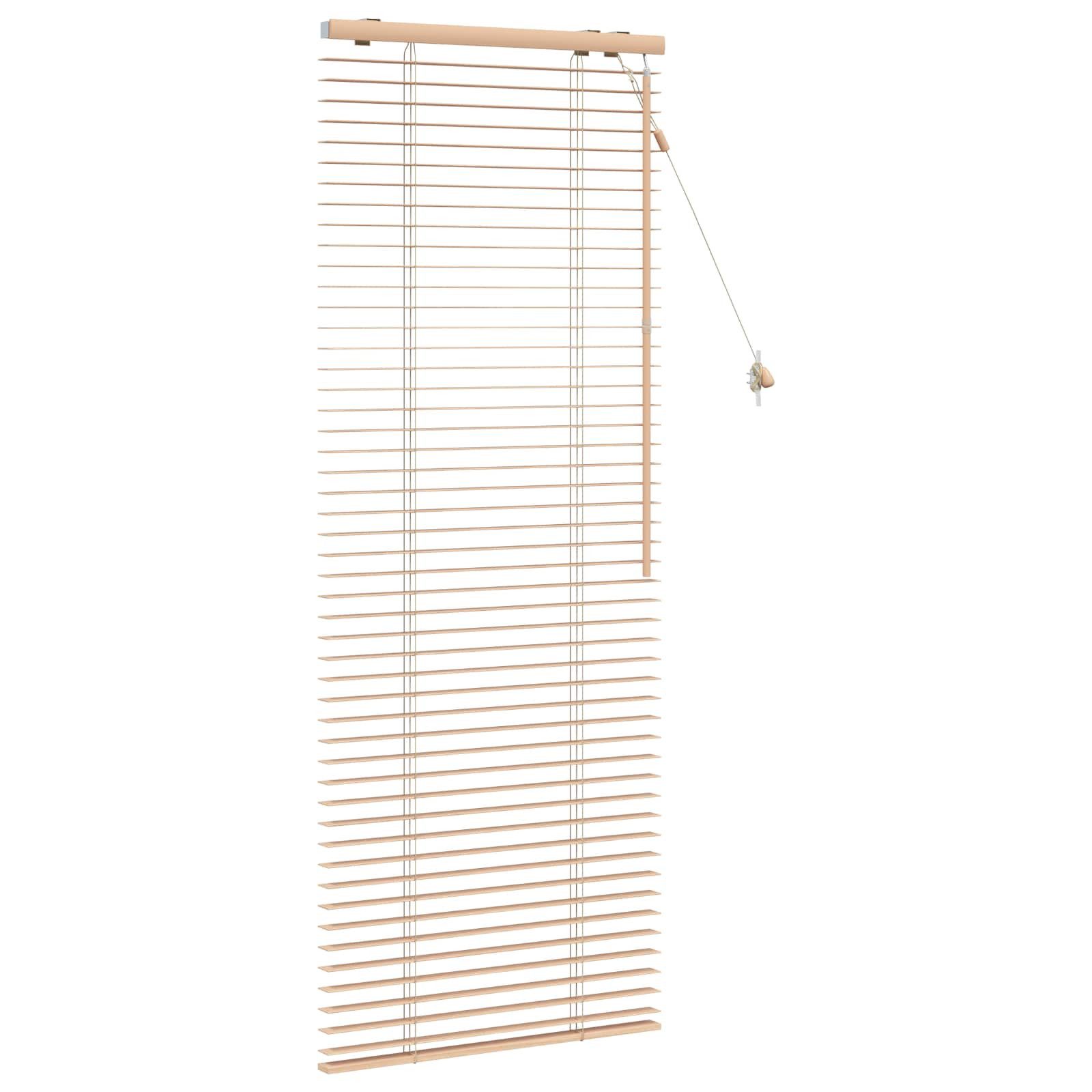 Rollo Venezianische Jalousie Eichenoptik 60 x 160 cm 35 mm, vidaXL