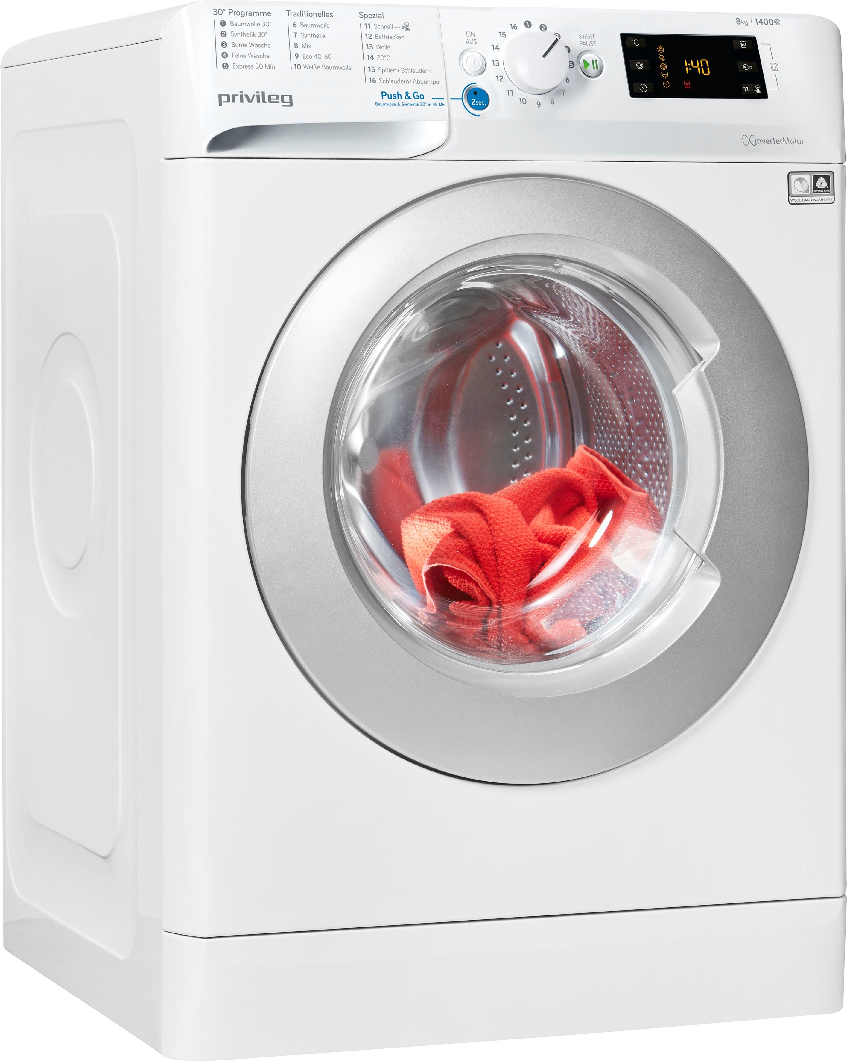 Privileg Waschmaschine PWF X 843 N, 8 kg, 1400 U/min online kaufen | OTTO