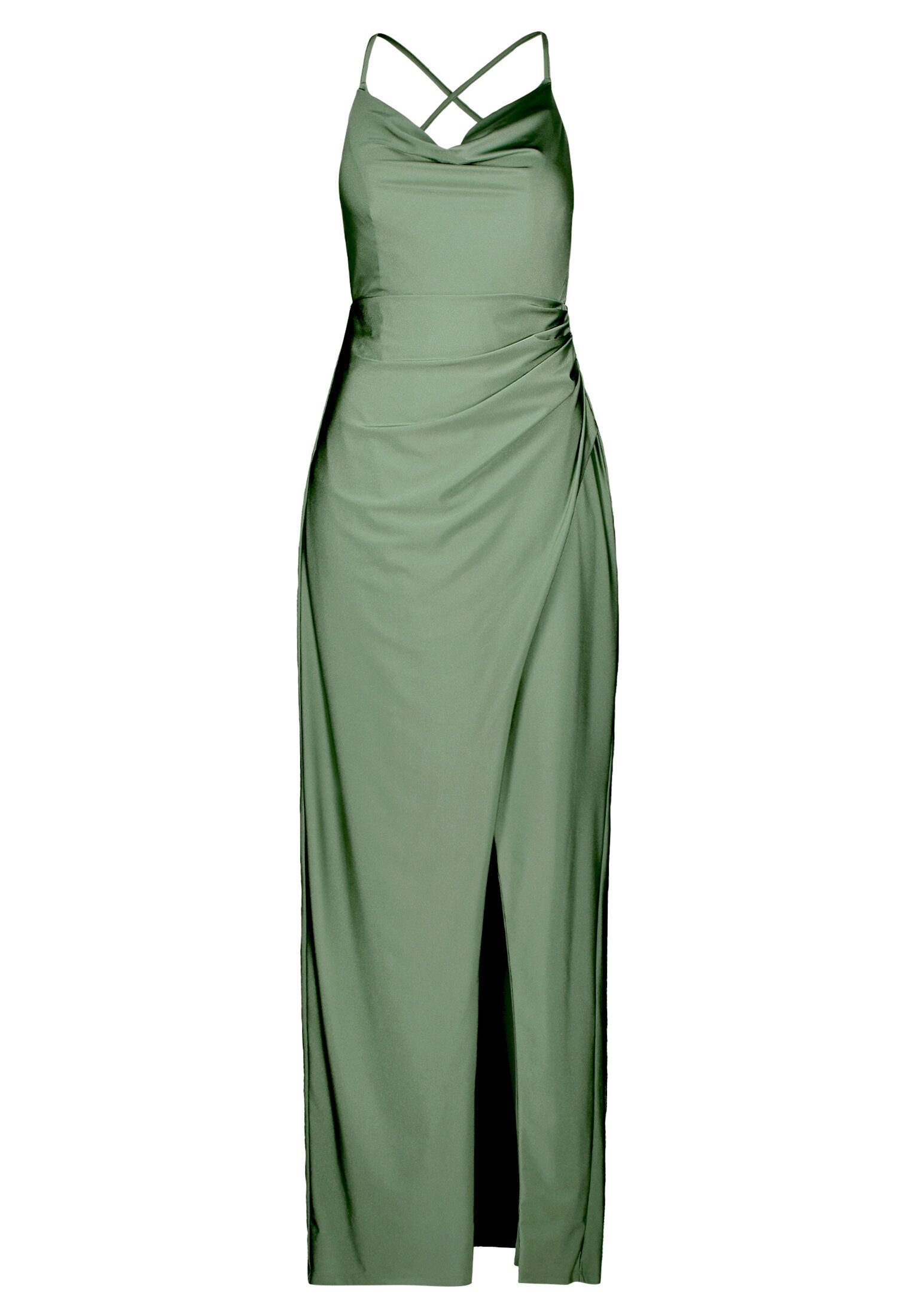 Vera Mont Abendkleid Damen figurbetont Schlitz