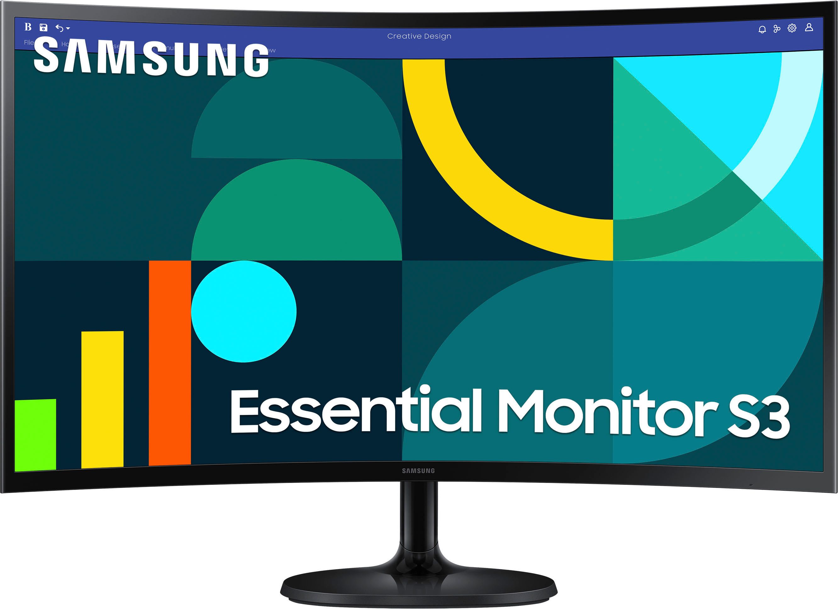 Samsung S27D364GAU Curved-Gaming-Monitor (68 cm/27 ", 1920 x 1080 px, Full HD, 4 ms Reaktionszeit, 100 Hz, VA LED)