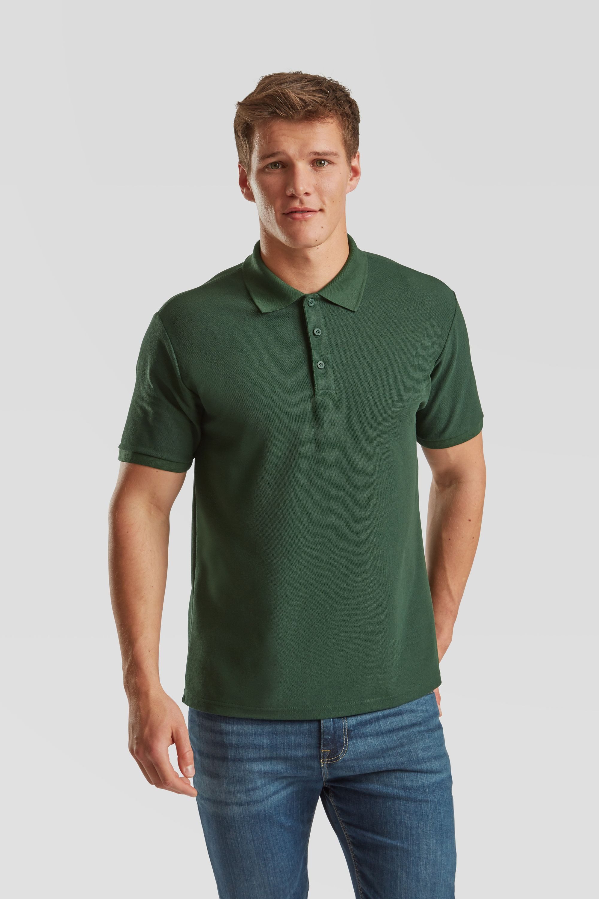 Fruit of the Loom Poloshirt Fruit of the Loom 65/35 Heavy Polo – Bild 3 von 5
