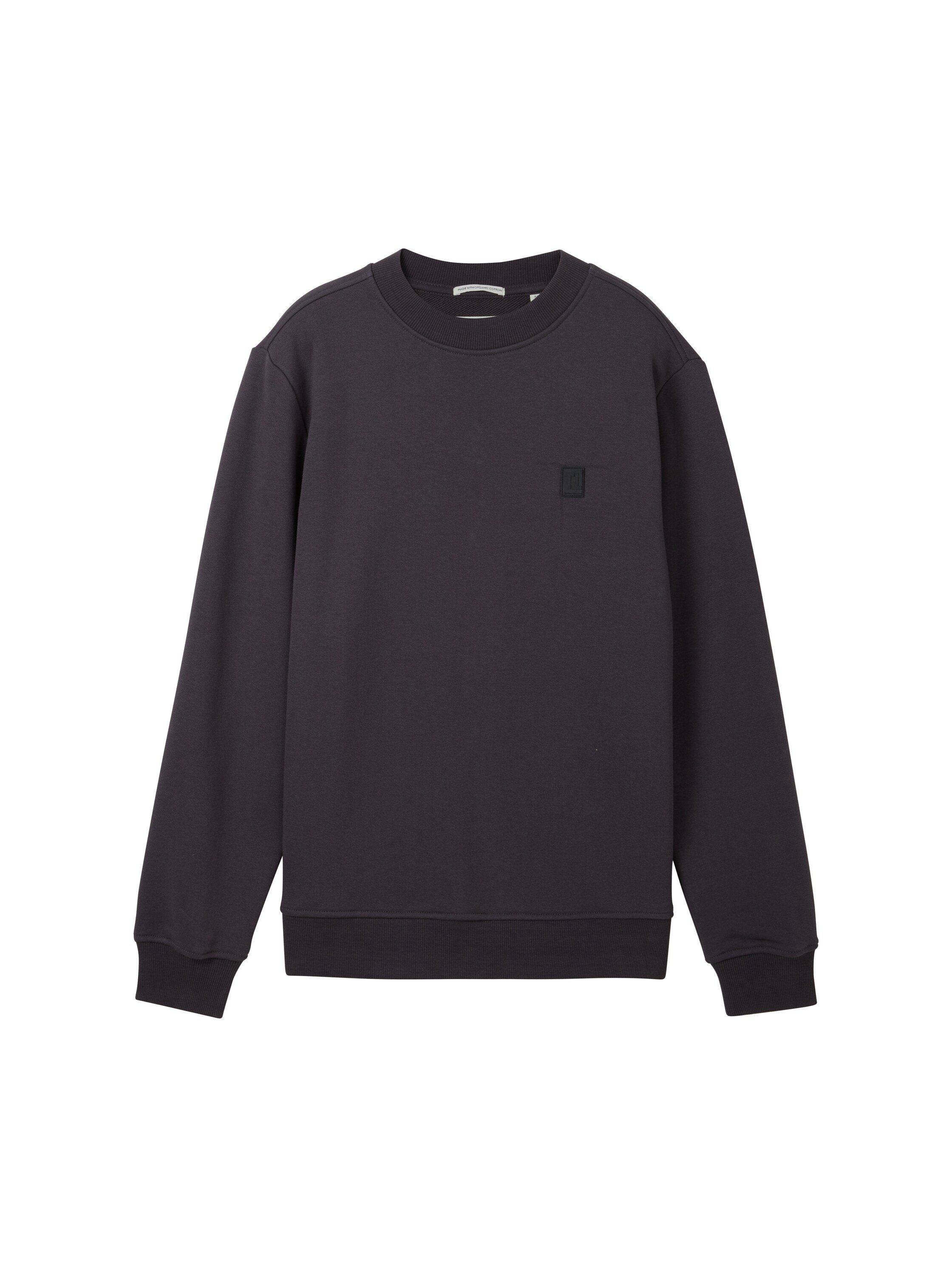 TOM TAILOR Sweatshirt mit Logo-Badge günstig online kaufen