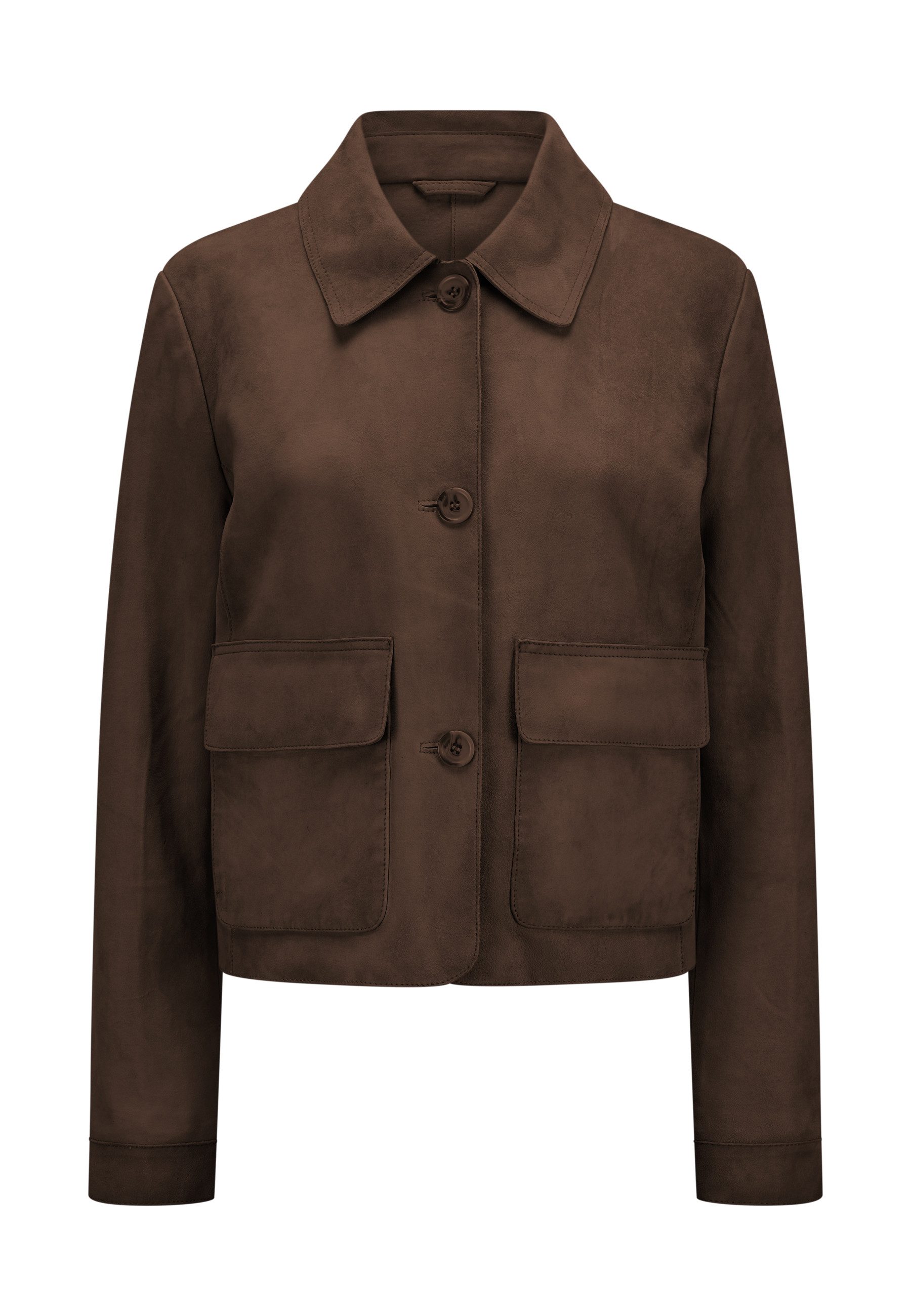 Milestone Lederjacke MSFelipa Damen Bikerjacke Jacke Leder normale Passform