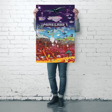 GB eye Poster Minecraft Poster World Beyond 61 x 91,5 cm