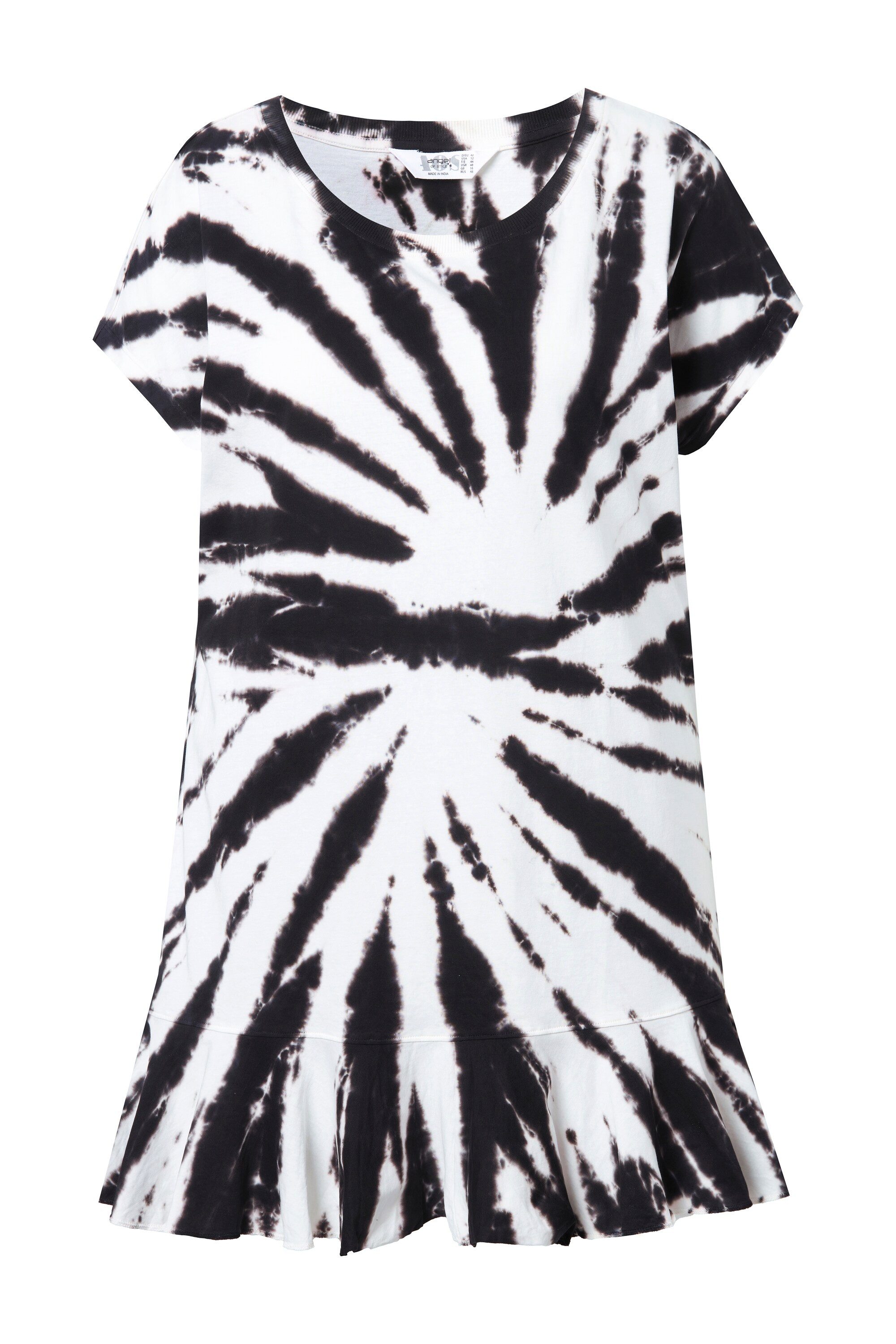 Angel of Style T-Shirt T-Shirt oversized Batik-Druck Rundhalsausschnitt günstig online kaufen