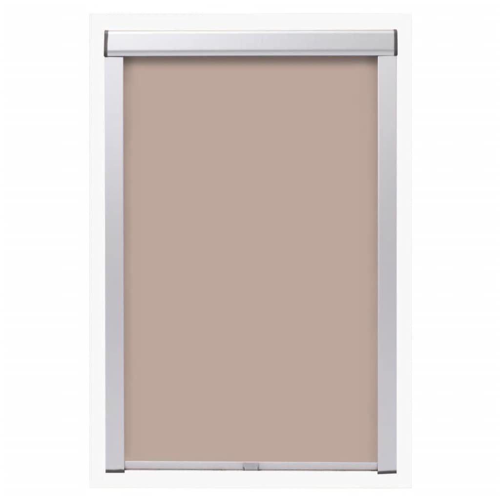 vidaXL Rollo C02, Verdunkelungsrollo Beige