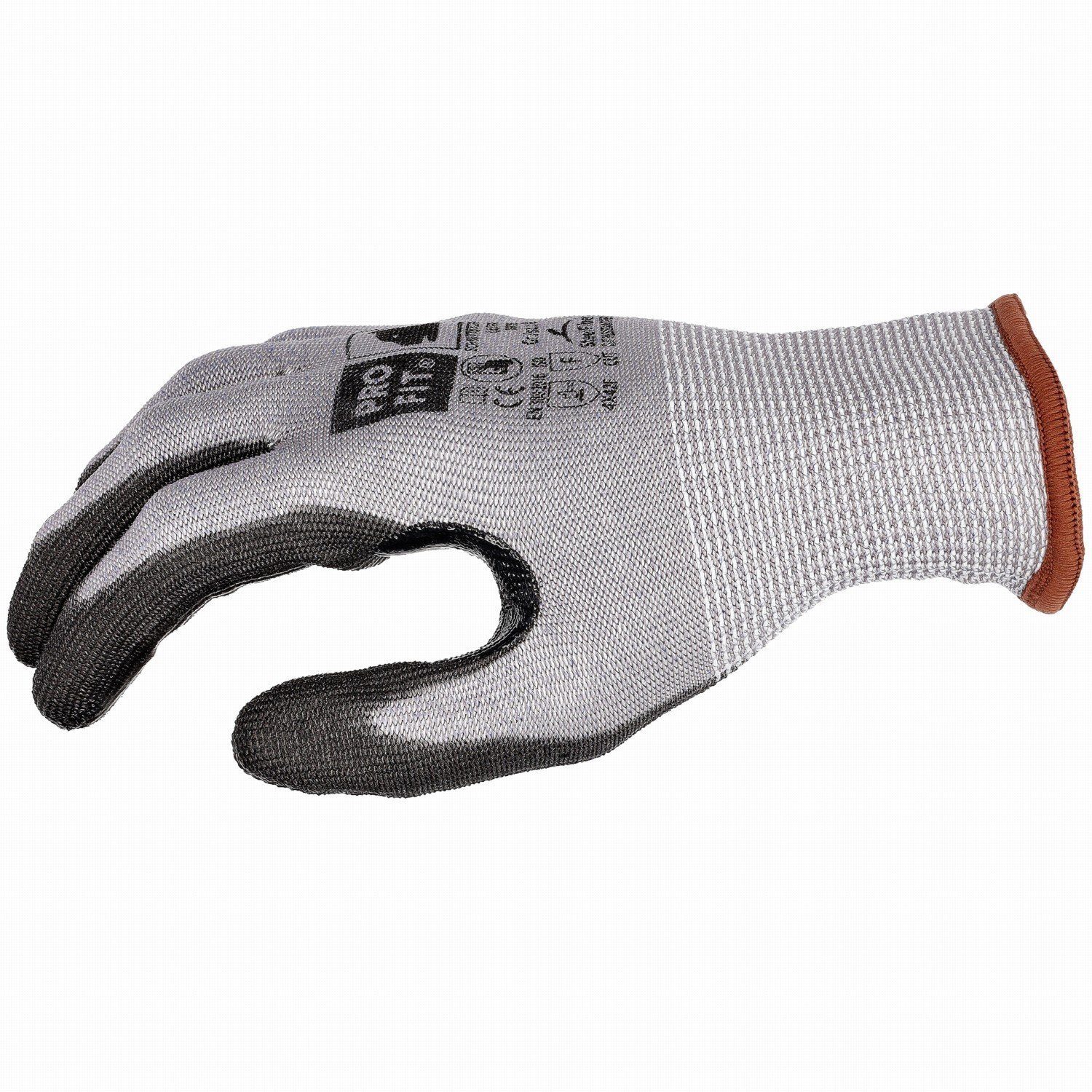 PRO FIT by Level Daumenbeugenverstärkung Mechaniker-Handschuhe PU-Schnittschutzhandschuh, F, Paar) ULTRA Fitzner (12