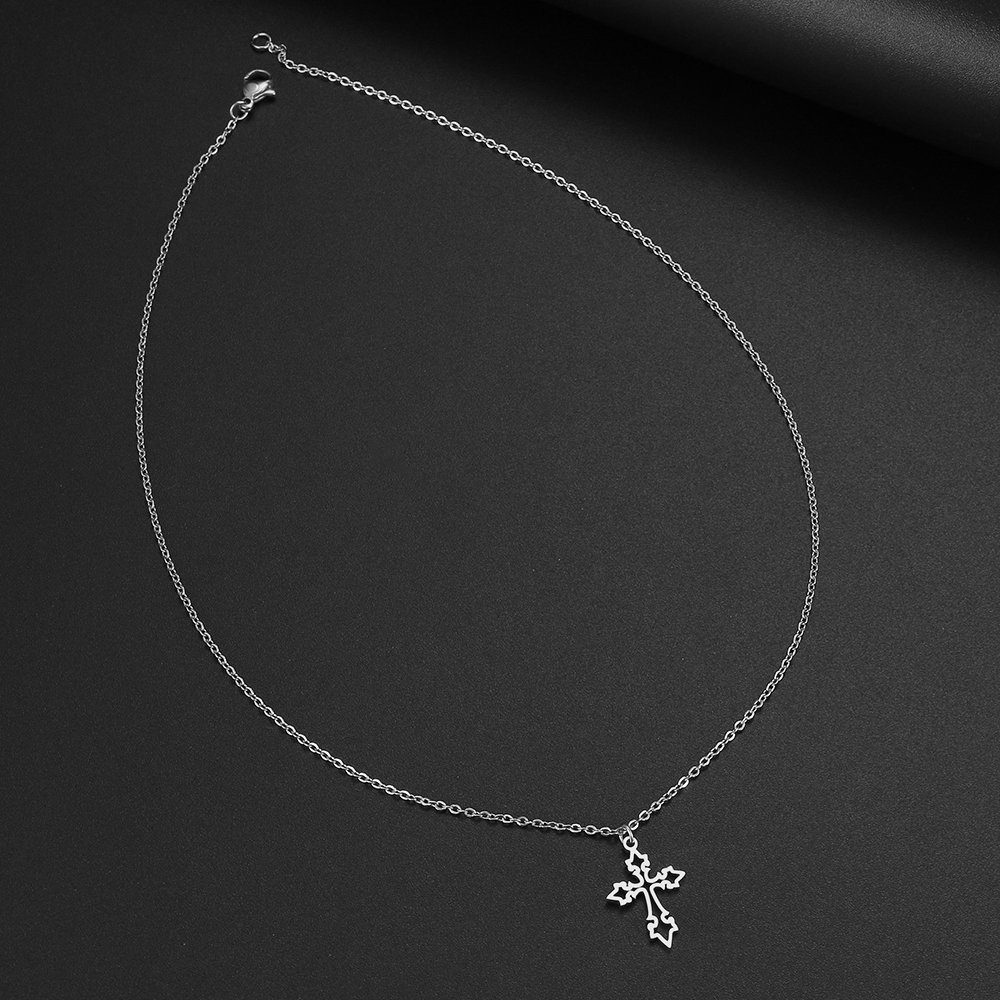 Color Design Kette mit Anhänger Kreuz Anhänger SMK-ES-03 (Kreuzanhänger), a günstig online kaufen