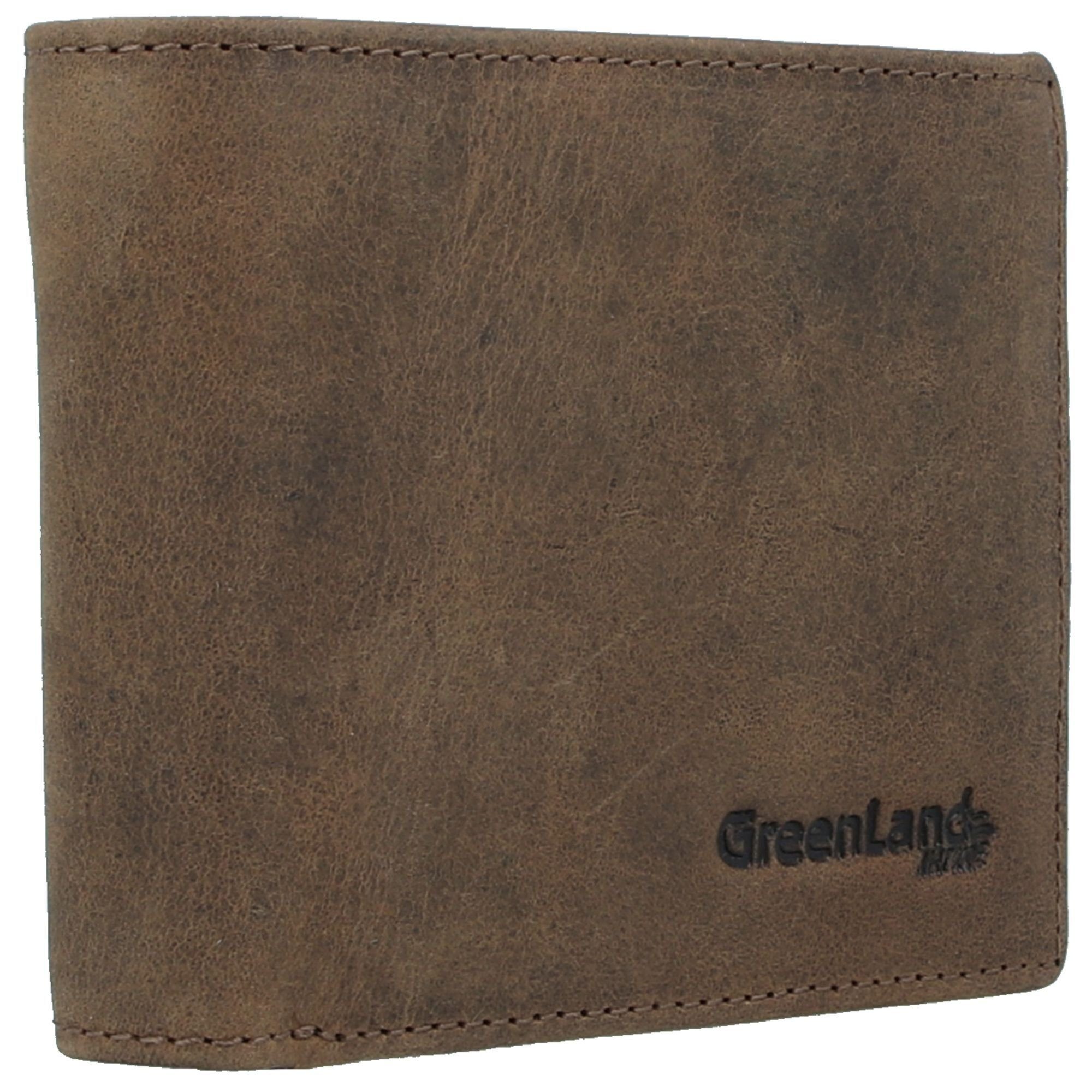 GreenLand Nature Geldbörse, Leder