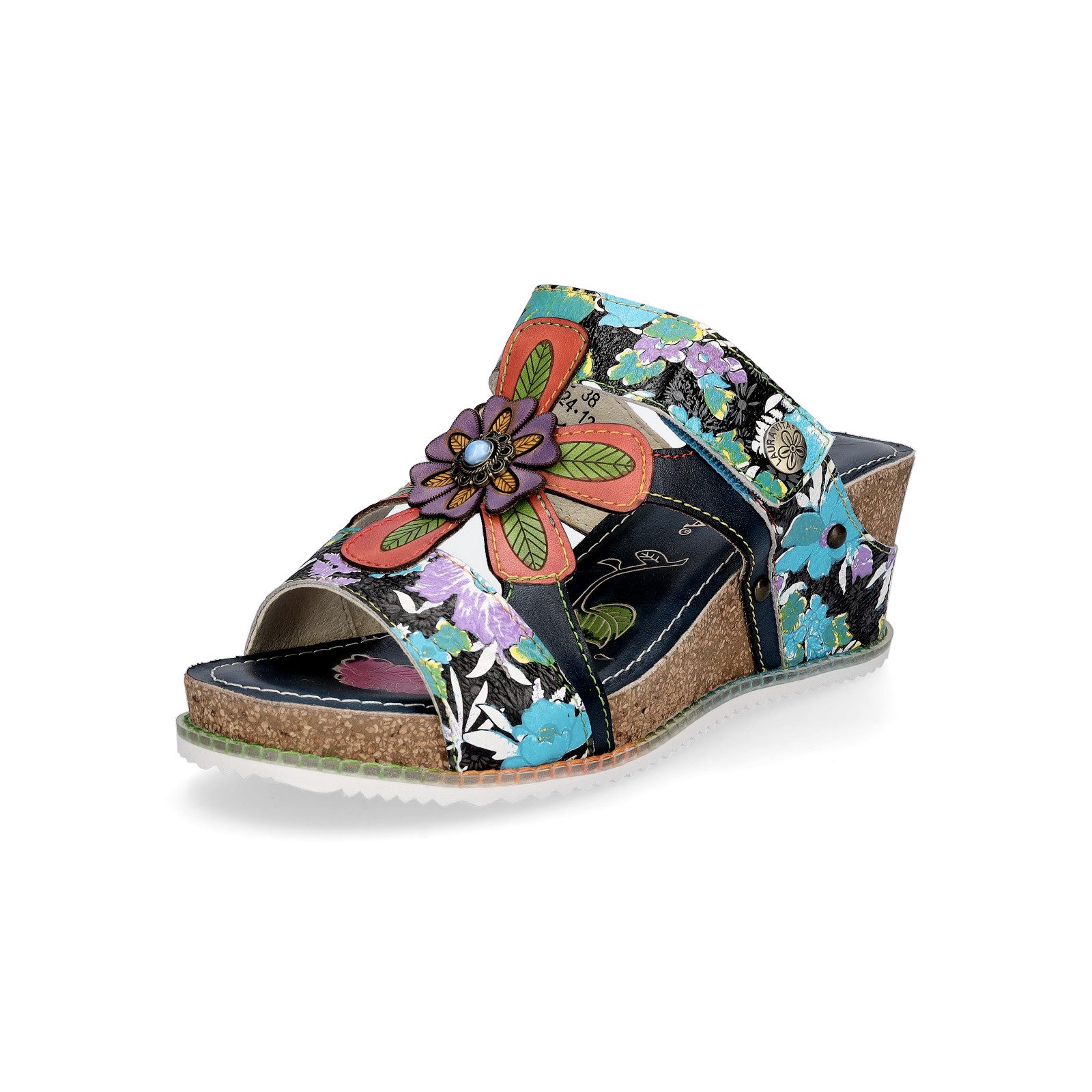 LAURA VITA Laura Vita Damen Pantolette jeans Pantolette günstig online kaufen