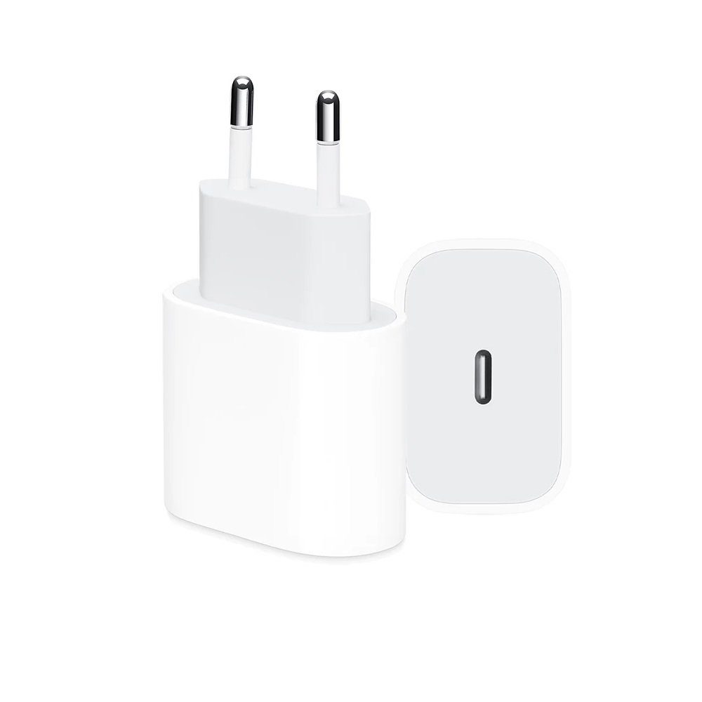 Ventarent Schnellladegerät USB C für iPhone 17+16+15 /Pro/Max/e/Air/Plus/iPad USB-Ladegerät (2,22 mA, Set, 2-tlg., 1 x Adapter 20 Watt + 1x Ladekabel USB-C auf USB-C 1 Meter, Fast Charging)