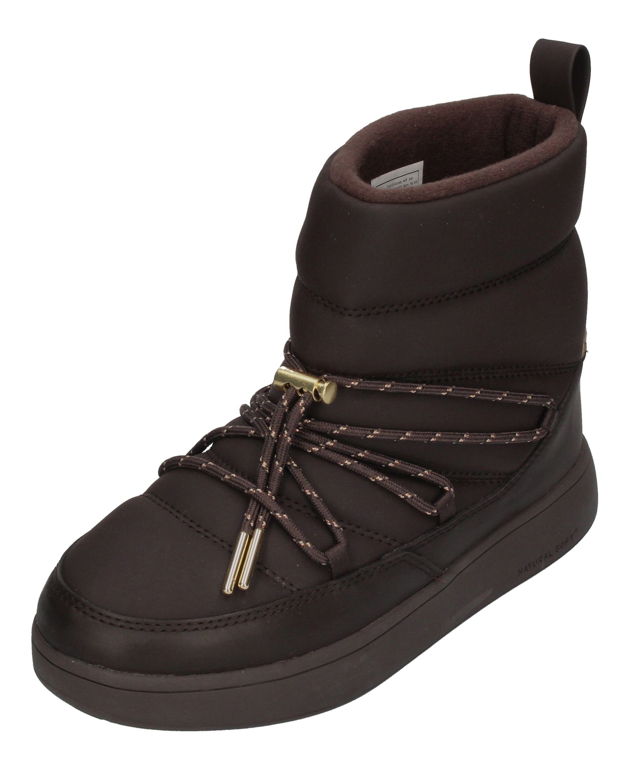 WODEN ISA LACE WATERPROOF Winterboots chocolate