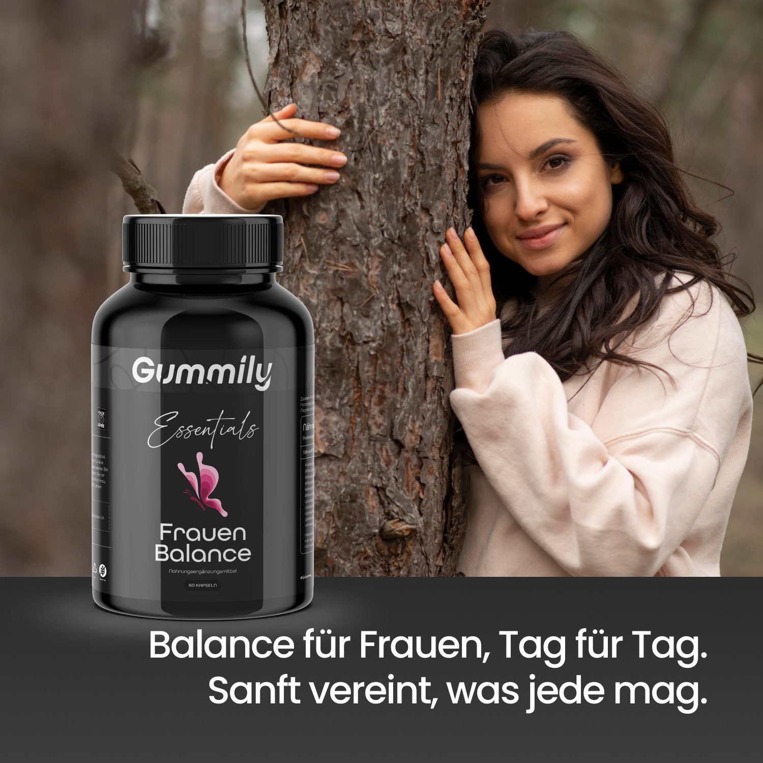 Gummily® Frauen Balance Darm Probiotika Kapseln Kapseln, 36 g