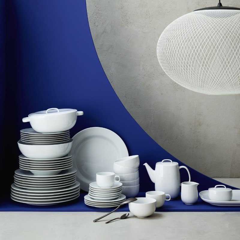 Rosenthal Frühstücksteller Moon Weiß, 22 cm