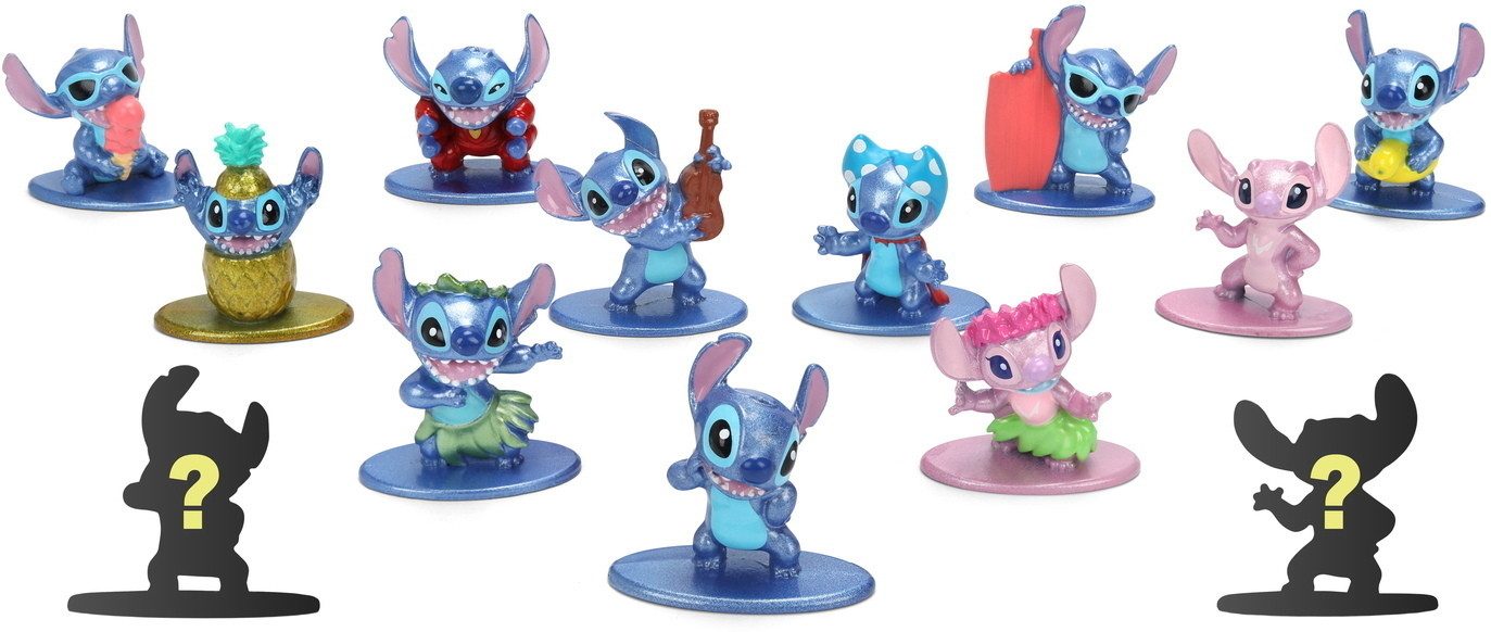 JADA Actionfigur Sammelfigur Stitch Nanofigs 1 von 13 Blind Bag 9336884314R00