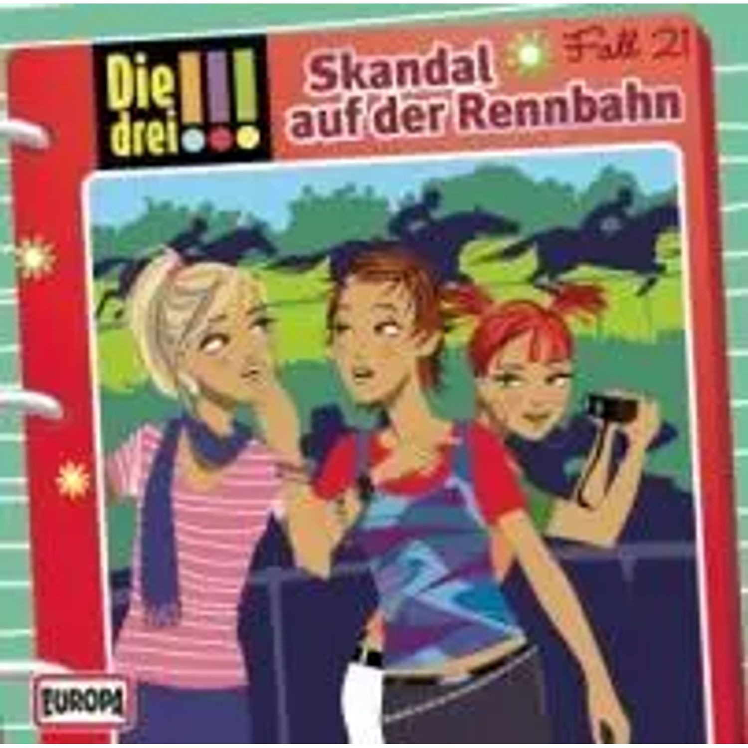 United Soft Media Hörspiel Die drei !!! 21. Skandal auf der Rennbahn (drei Ausrufezeichen)