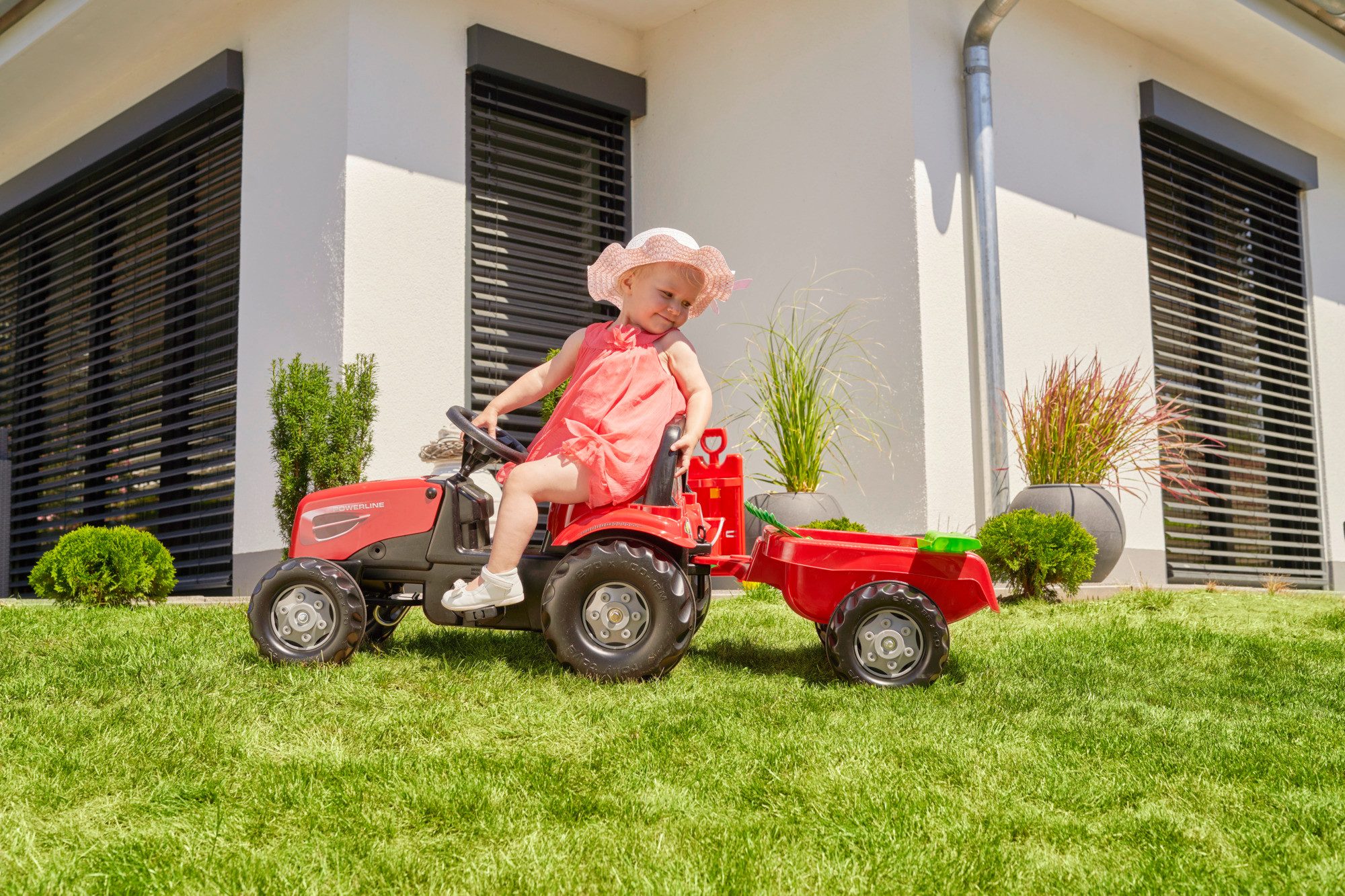 AL-KO Kinderfahrzeug-Anhänger Kid Trac, für den Trettraktor KidTrac