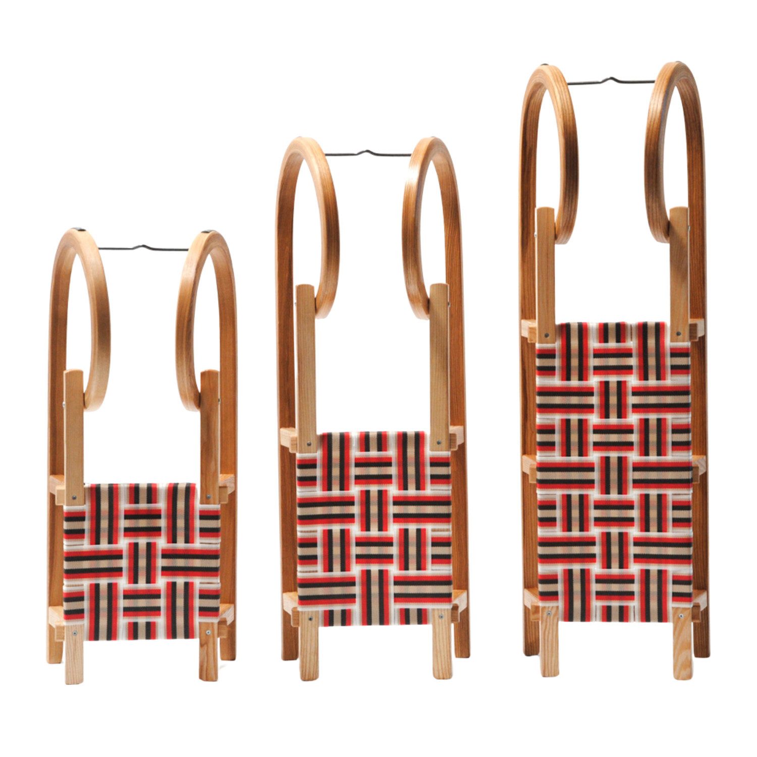 SIRCH Hörnerrodel Sirch Hörnerrodel Esche Standard mit Gurtsitz (1-tlg)