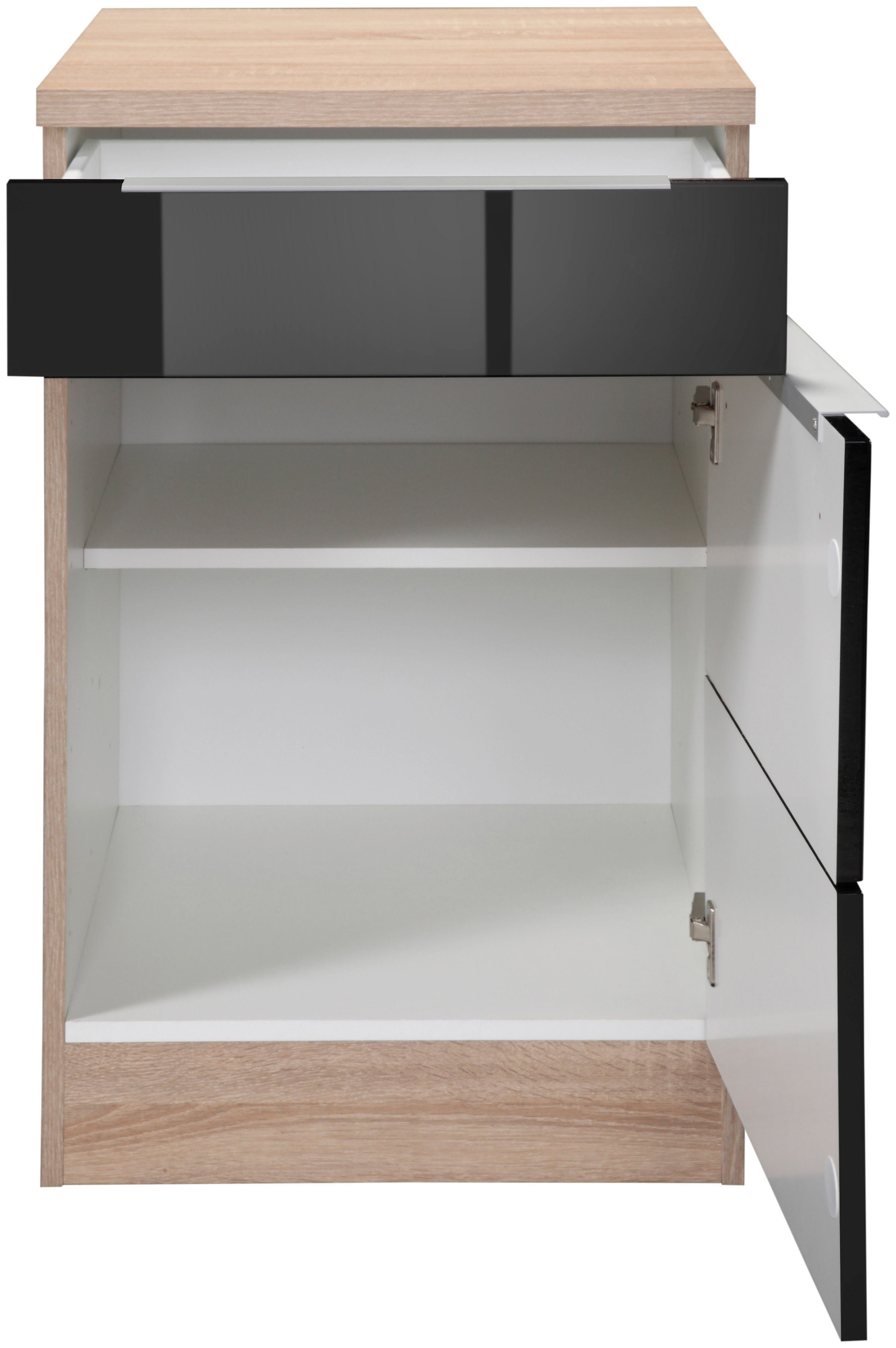 KOCHSTATION Unterschrank KS-Brindisi 50 cm breit