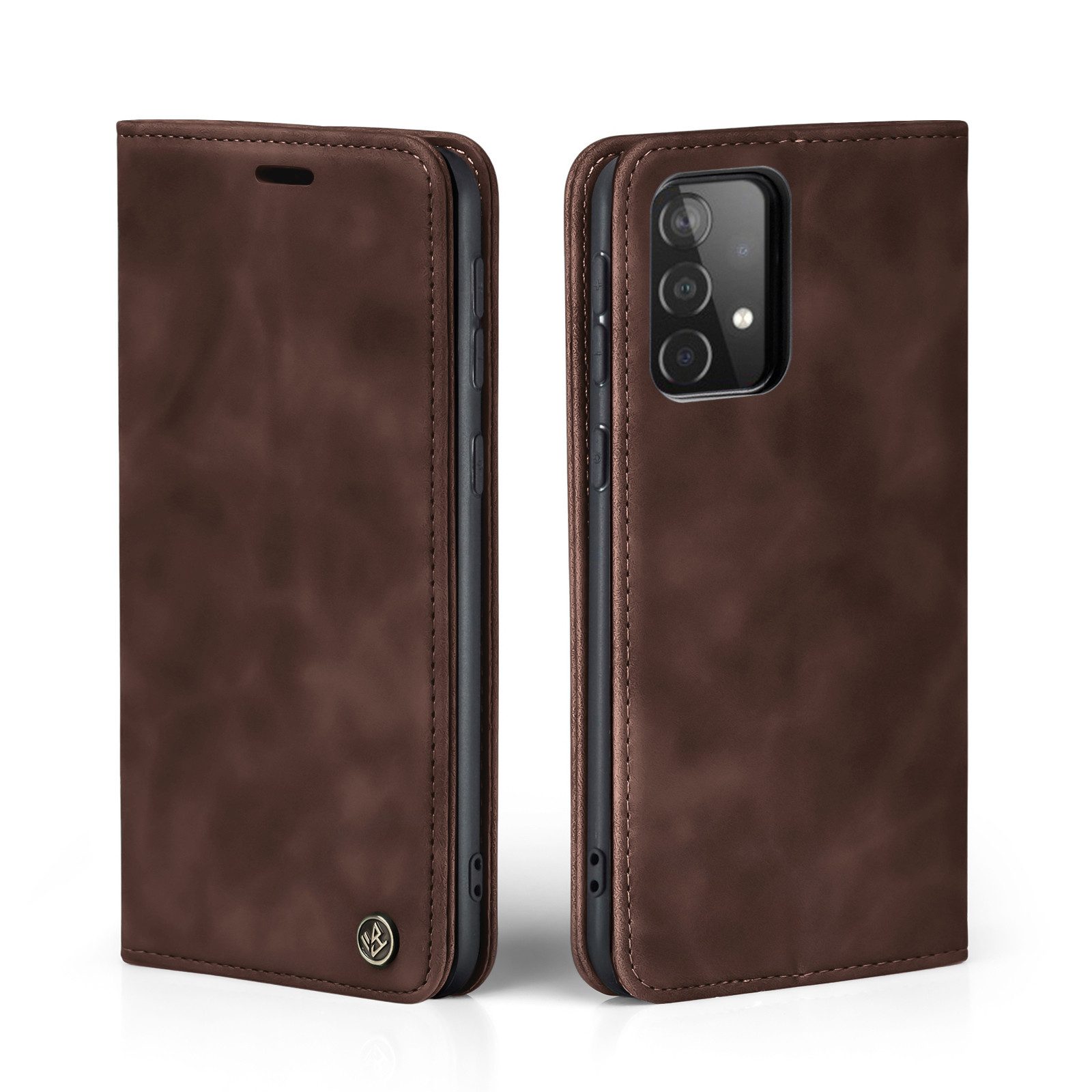 Tec-Expert Handyhülle Tasche Hülle für Samsung Galaxy A52 / A52s 5G / A52 5G 6.5 Zoll, 6.5, Cover Klapphülle Case mit Kartenfach Fliphülle aufstellbar