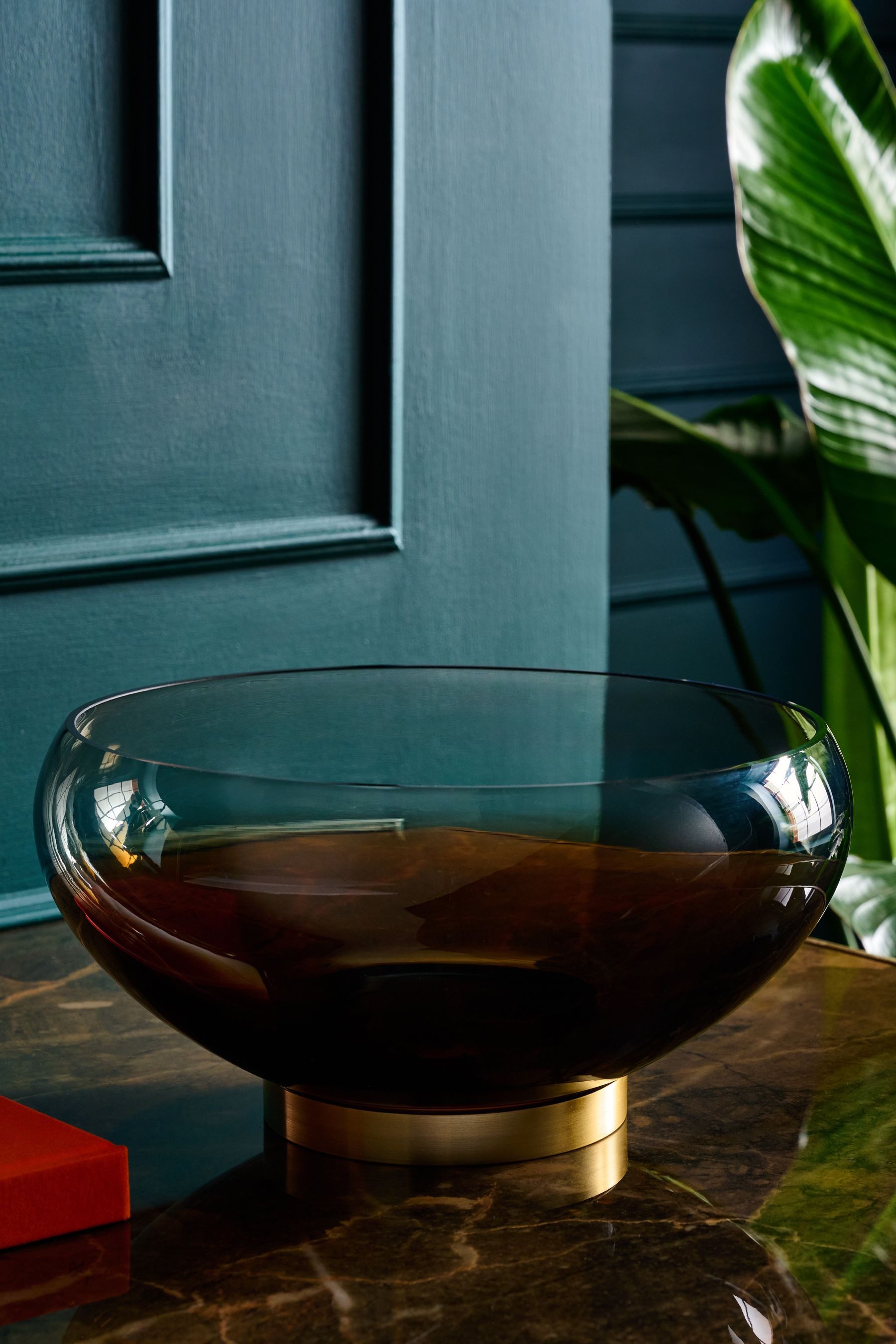 Next Dekoschale Dekorative Cooper Glasschale