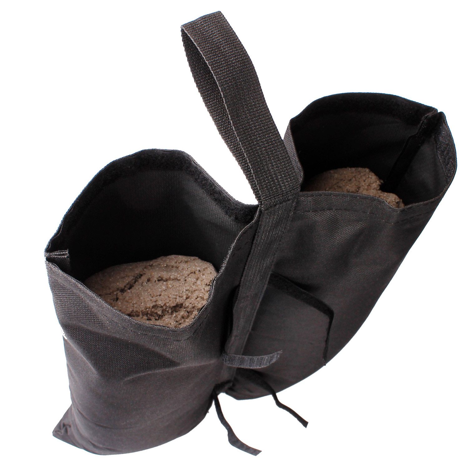 Spetebo Pavillon-Sandsäcke Sandsack zum Befüllen 37 x 35 cm - 4er Set, Pavillon, (Anzahl, 1-tlg., Stück), breite Trageschlaufe oben