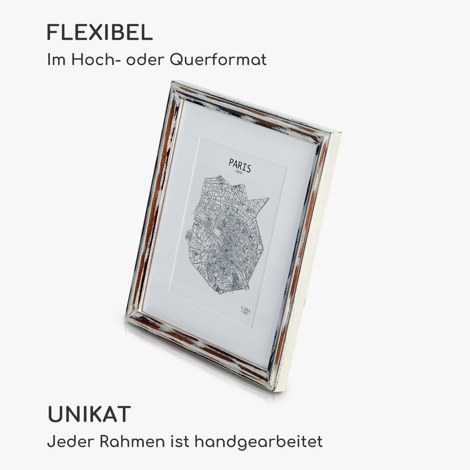 Casa Chic Bilderrahmen Lancaster, (Set)