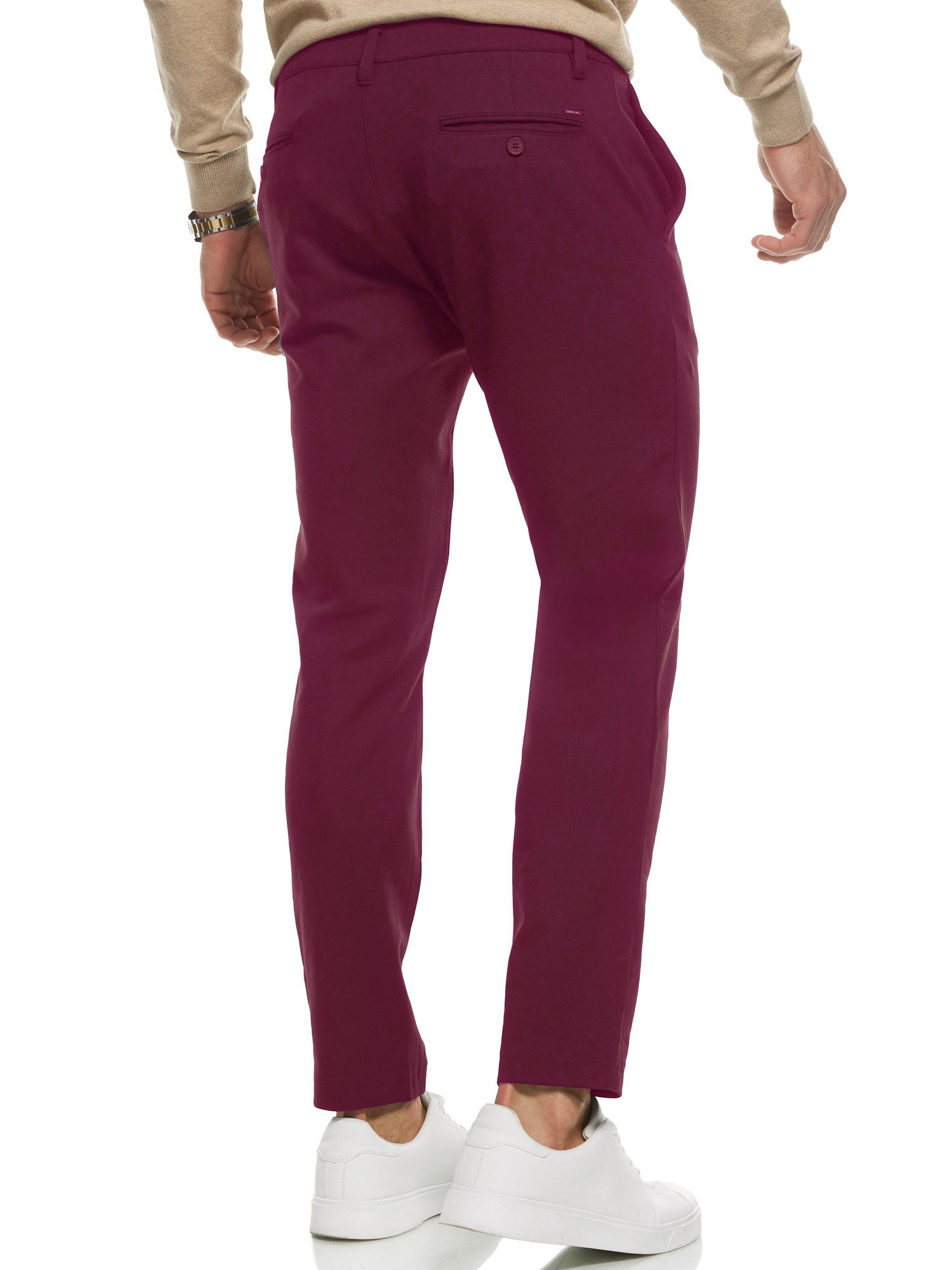 Indicode Chinohose Herren Rodekro Chino Hose Herrenhose Performance Pants mit 4 Taschen
