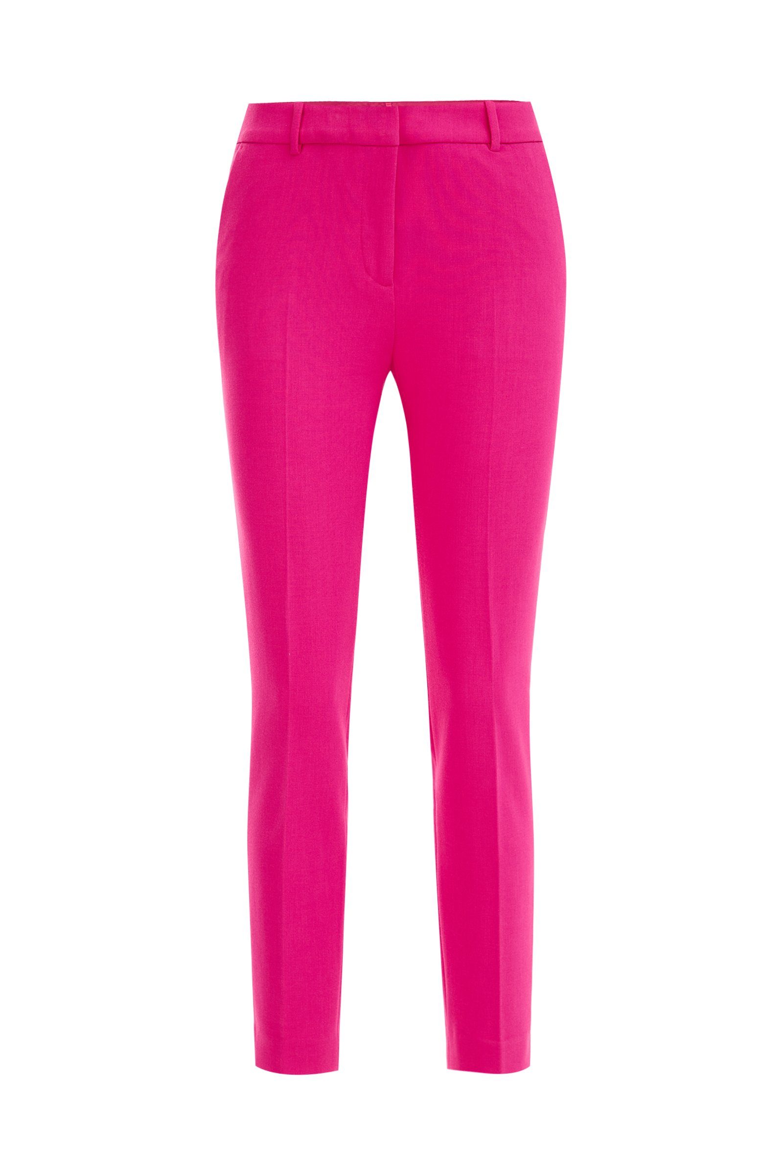 Leuchtend rosa Fashion Anzughose WE (1-tlg)