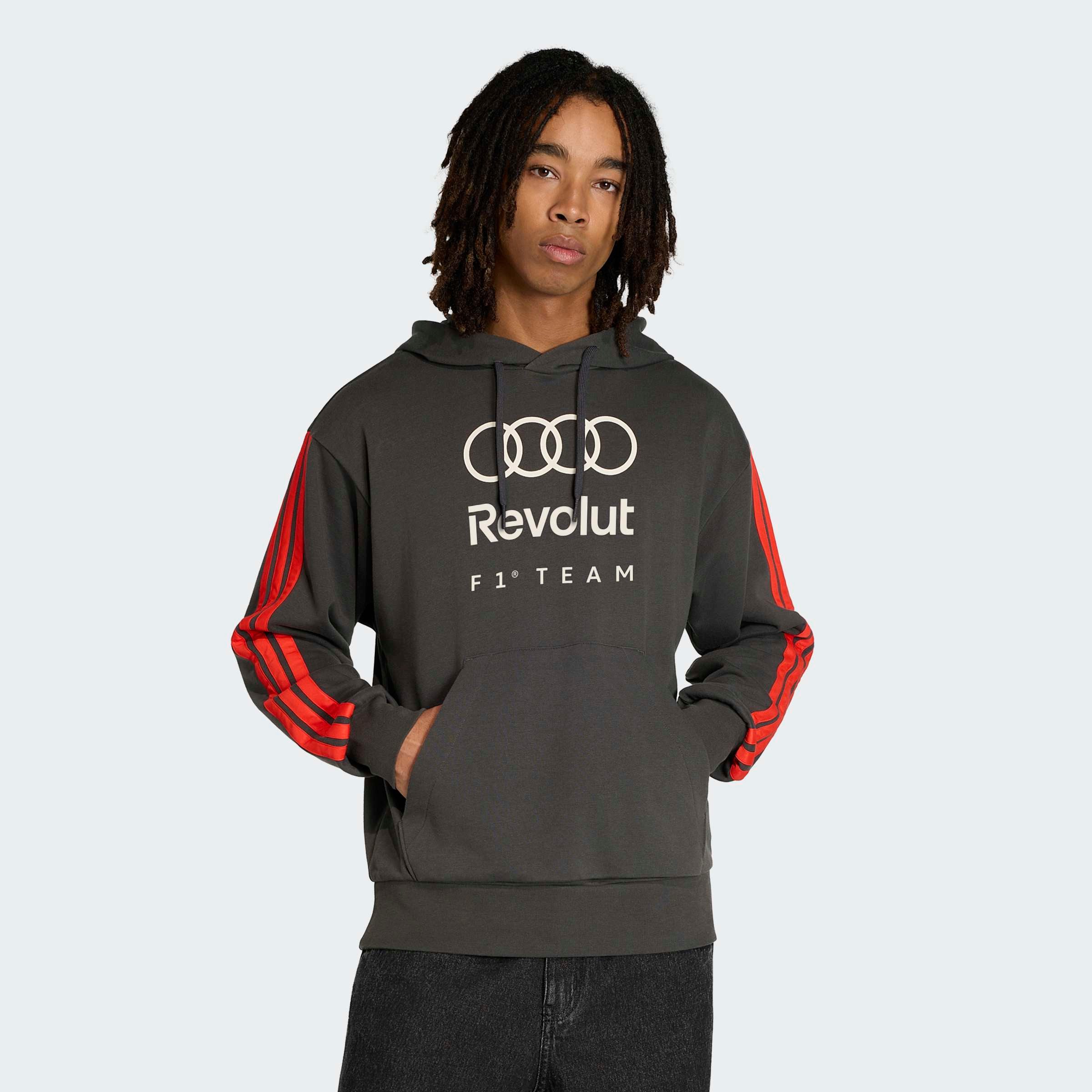 adidas Performance Kapuzensweatshirt AUDI REVOLUT F1 TEAM DNA FRENCH TERRY HOODIE