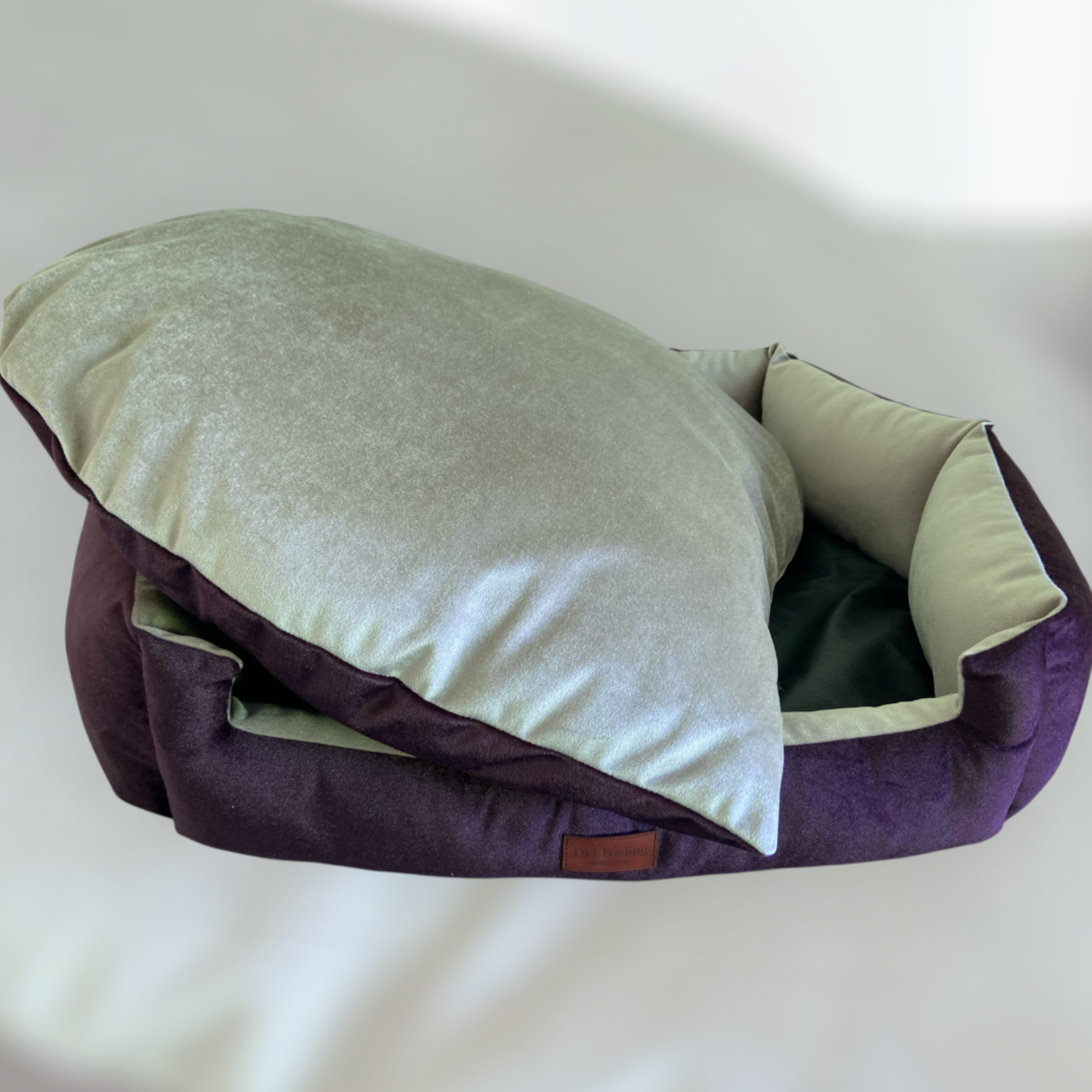 DDOnlineShop Tierbett Tierbett Hundebett Hundematte Lila (A102), Premium Qualität