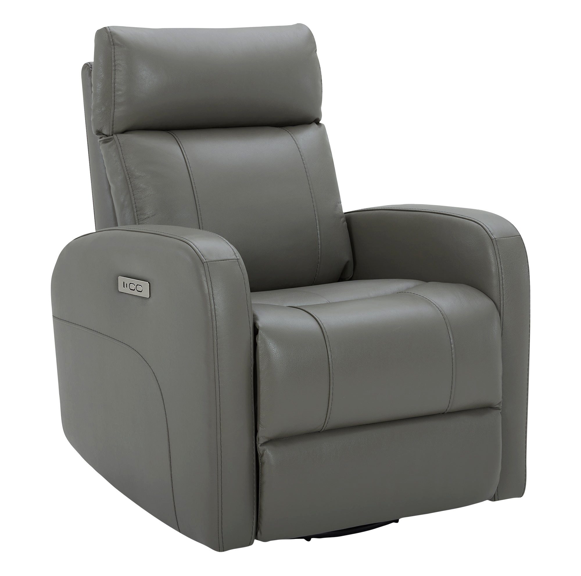 CHITA Relaxsessel (1 St), Elektrischer Funktionssessel, Fernsehsessel, Echtleder, 270° drehbar