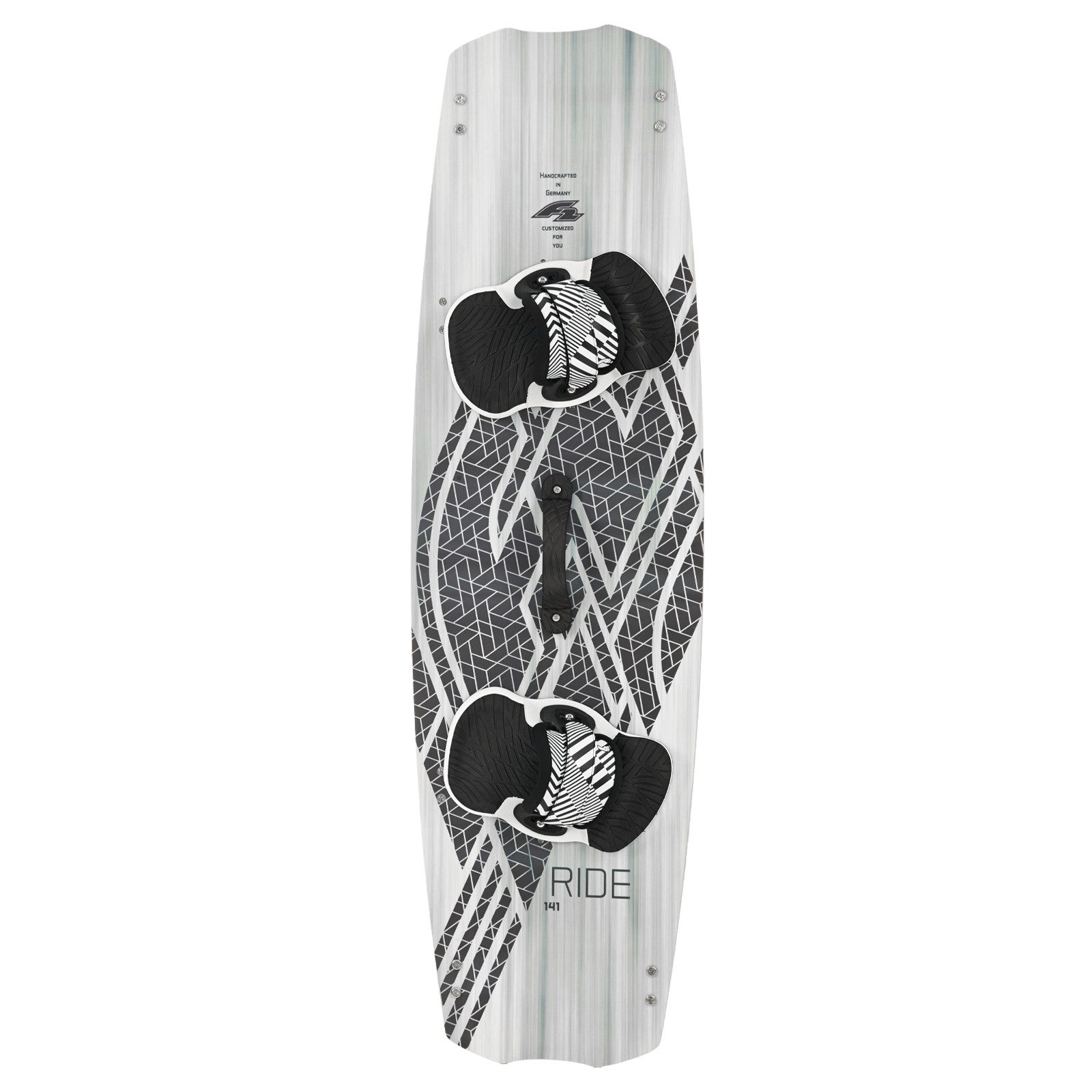 F2 Kiteboard F2 Kiteboard Ride White Icon Kitesurf Board Größe wählbar Weiss