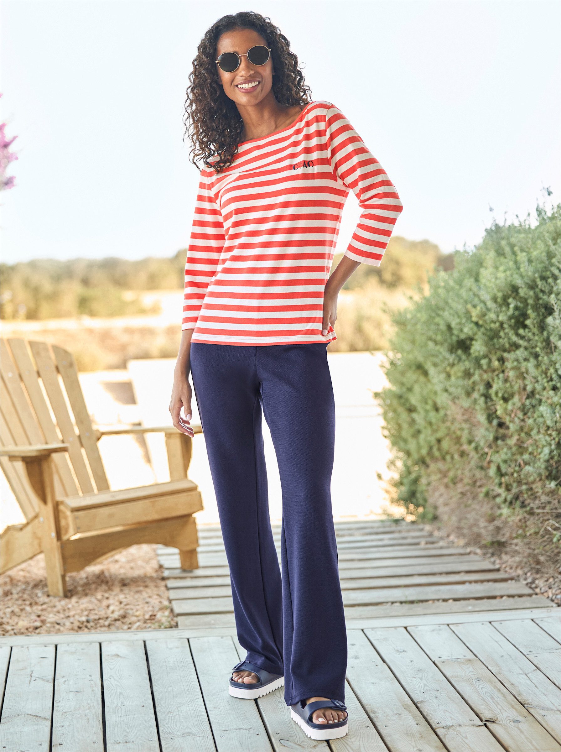 heine T-Shirt Ringelshirt