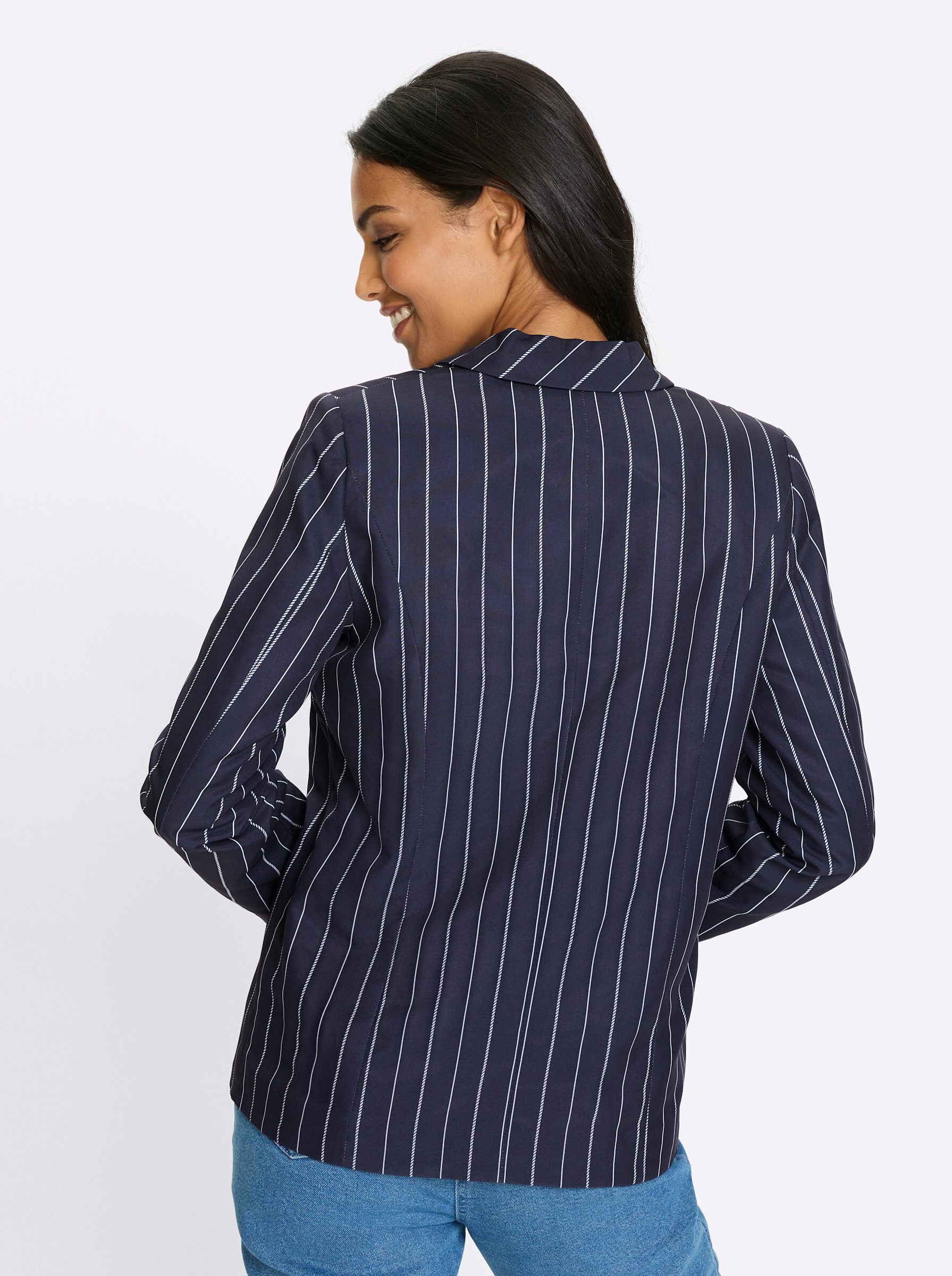 Sieh an! Blusenblazer Blazer Langarm