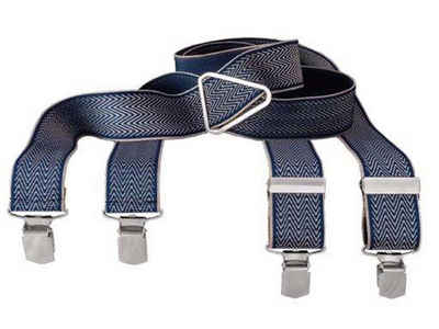 LLOYD Men’s Belts Hosenträger LLOYD-Hosenträger 35 mm gemustert 2-streifig gekreuzt, Metallkreuz